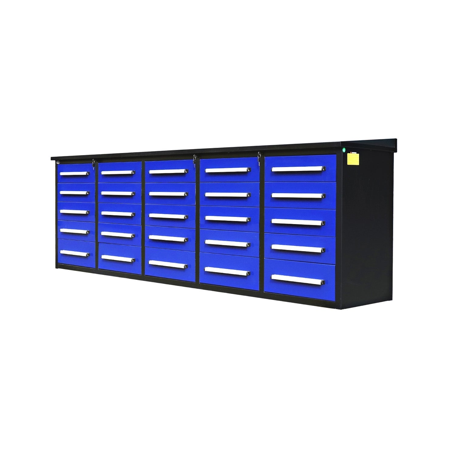 10 ft Heavy Duty Workbench with 25 Drawers - Garage Rebel