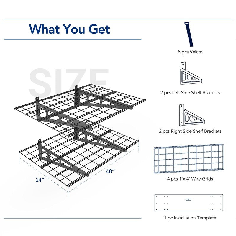 Classic Series Wall Mounted Shelving