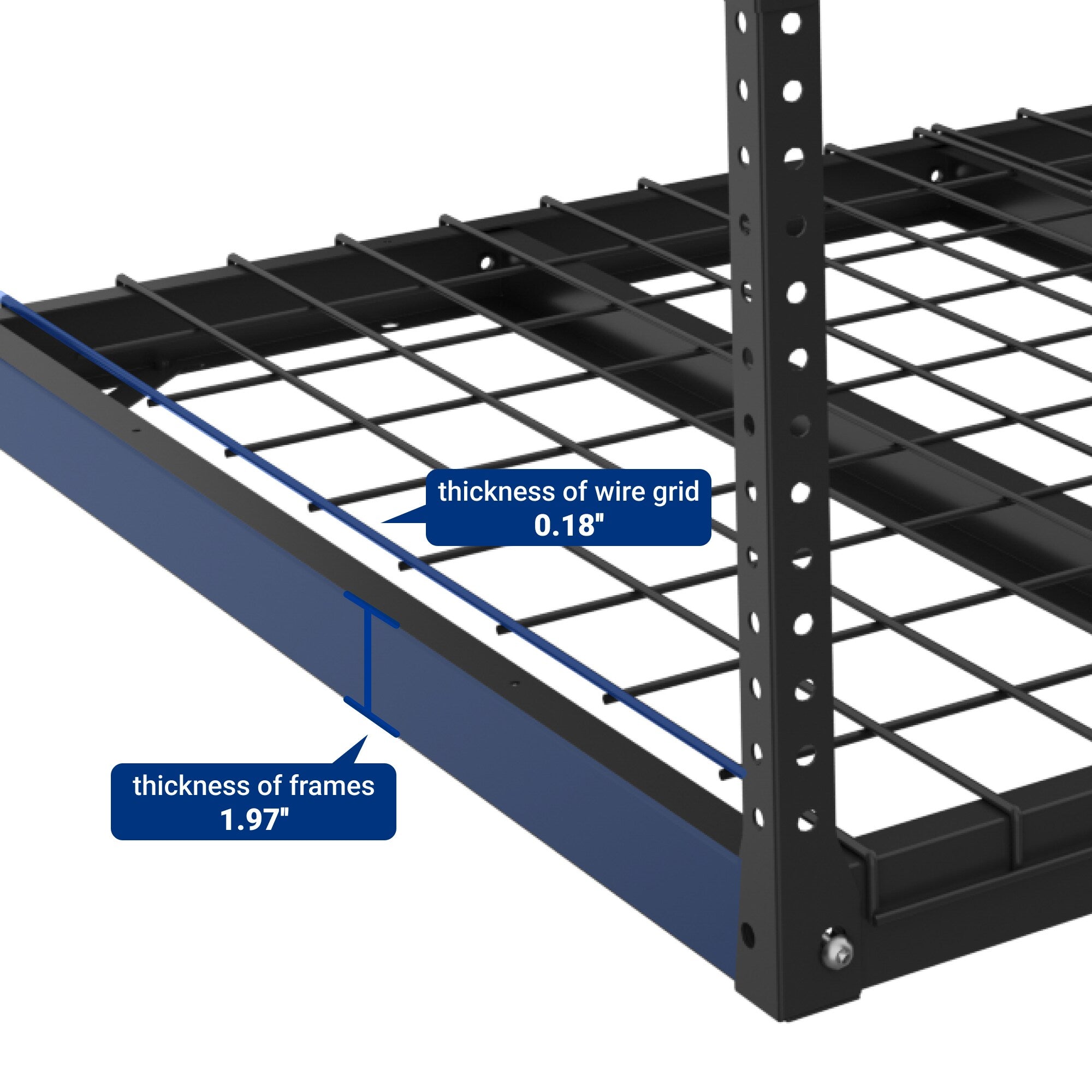MAX Series Heavy Duty Overhead Garage Storage Rack