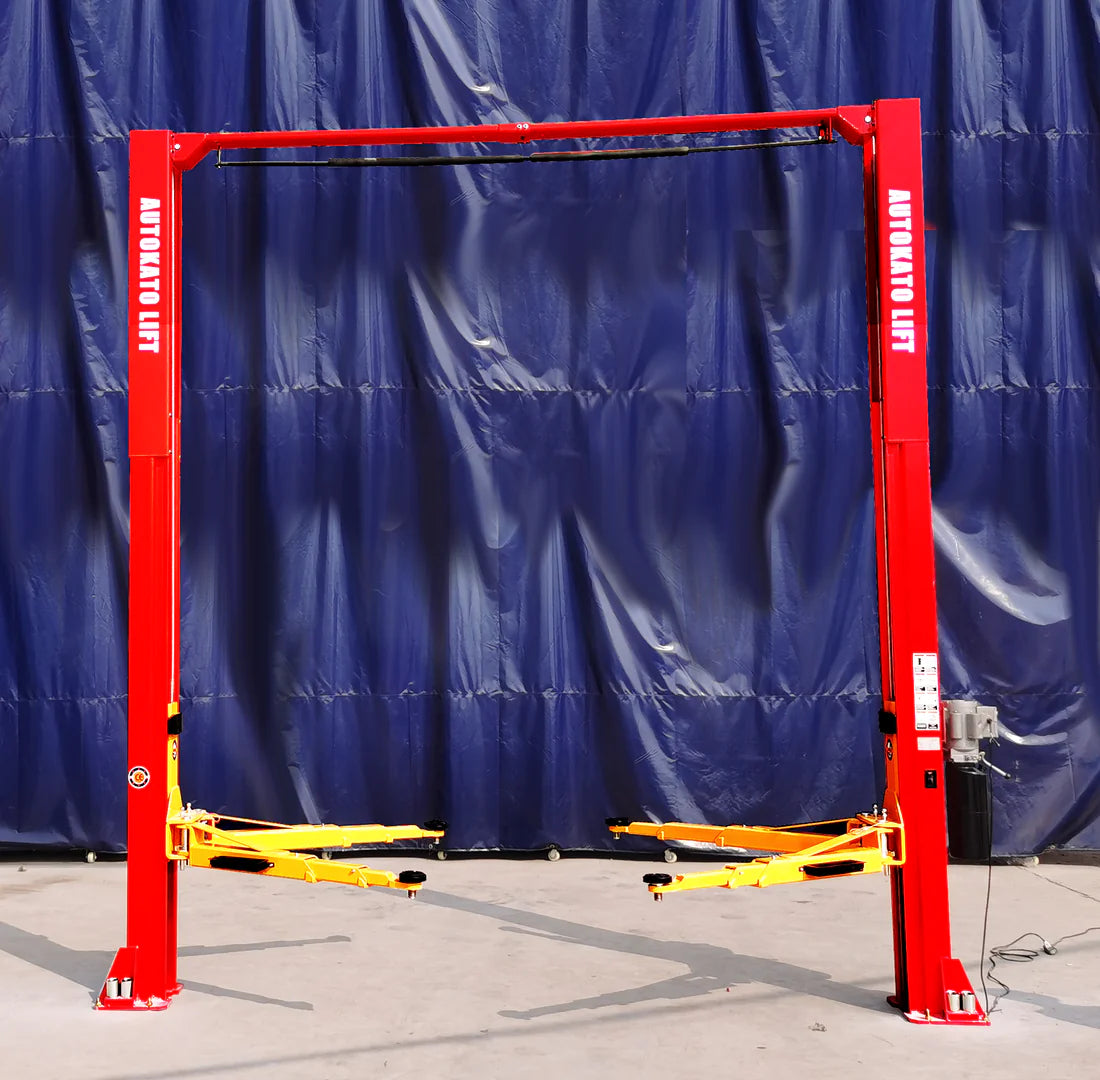 KT-M120 Two Post Clear-floor Vehicle Lift 12,000lbs Capacity