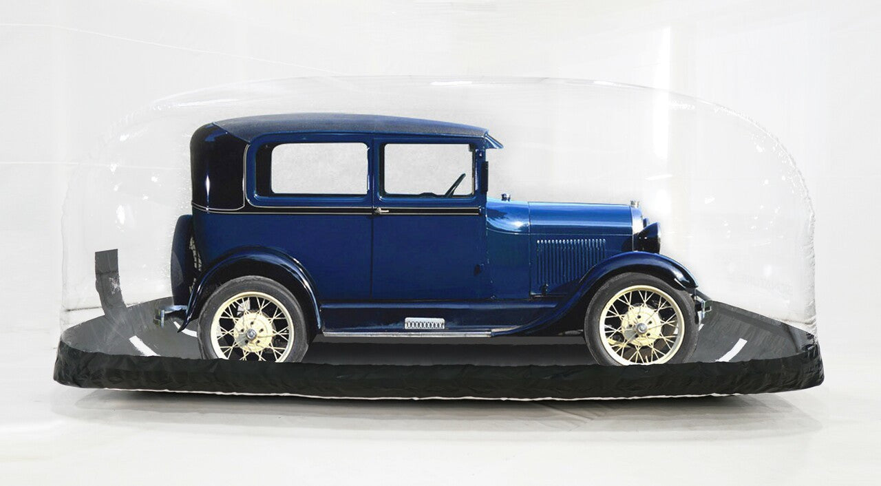 14' Tall Signature Series CarCapsule Indoor w/Road Emblazoned Floor & Intellicharger Included (Patent Pending)