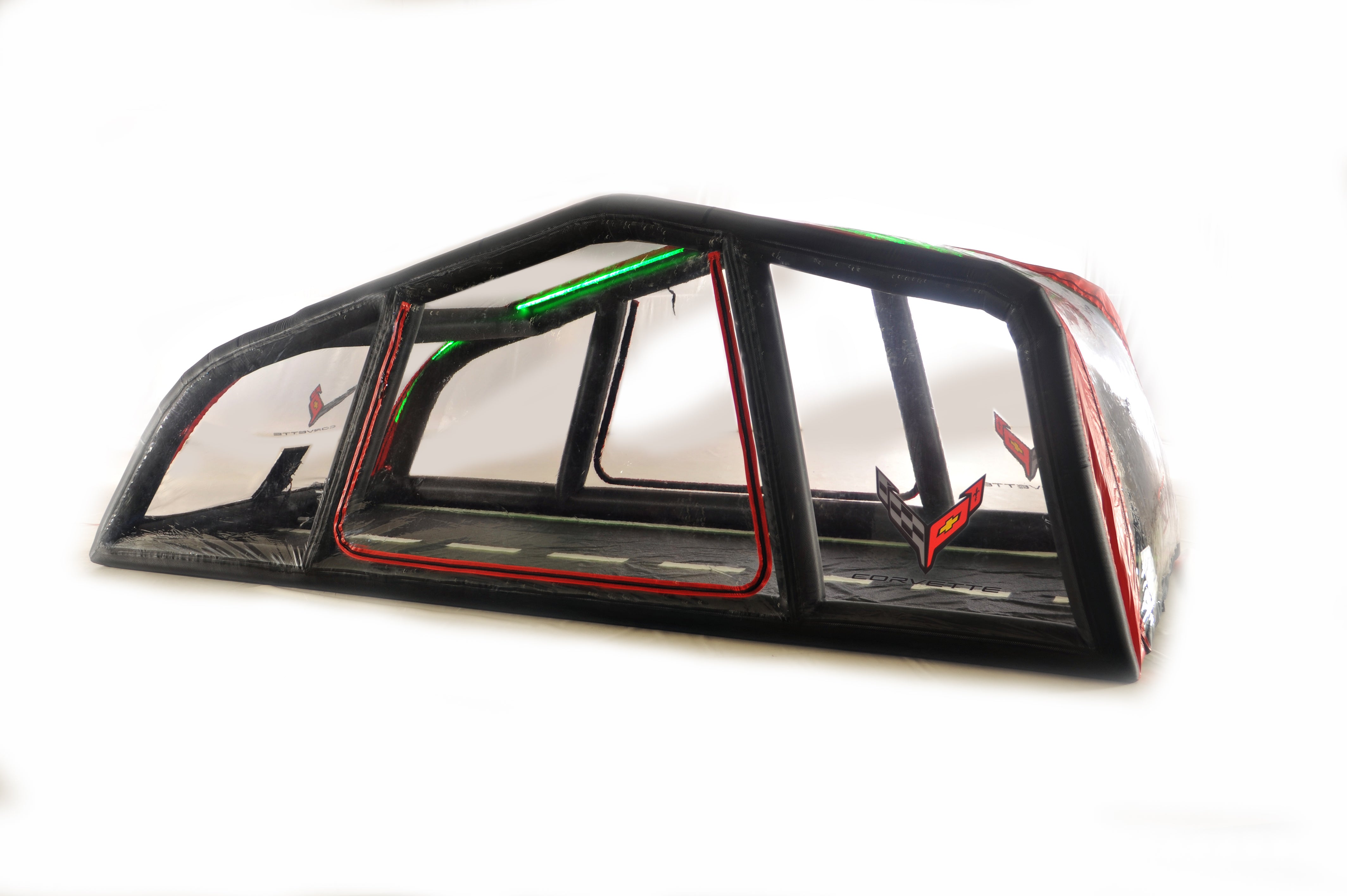 16' SC1 Corvette Series Showcase includes the LED KIT, Intellicharger, Road Emblazoned Floor (Patent 1018431)