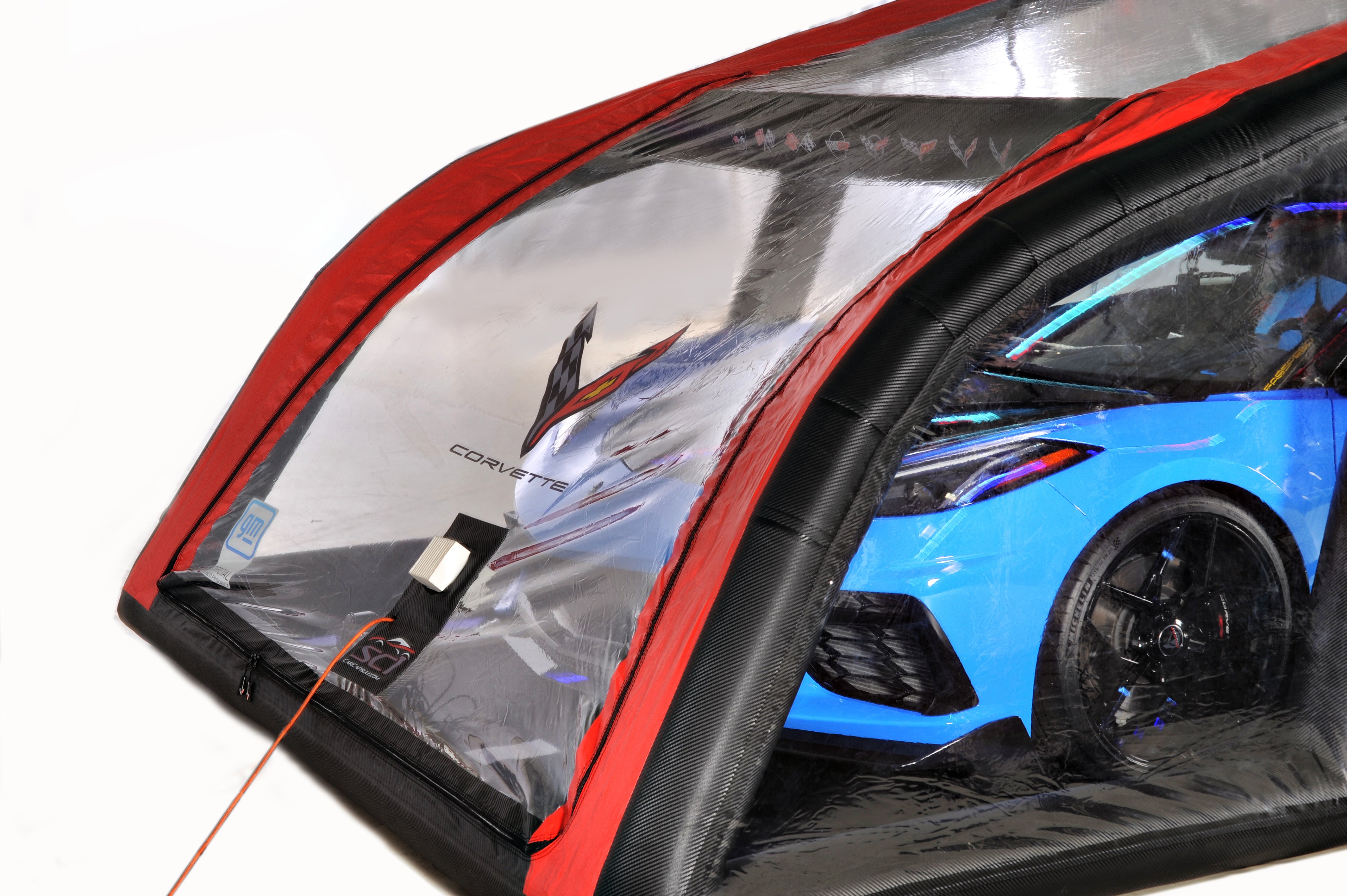 18' SC1 Corvette Series Showcase includes the LED KIT, Intellicharger, Road Emblazoned Floor (Patent 1018431)