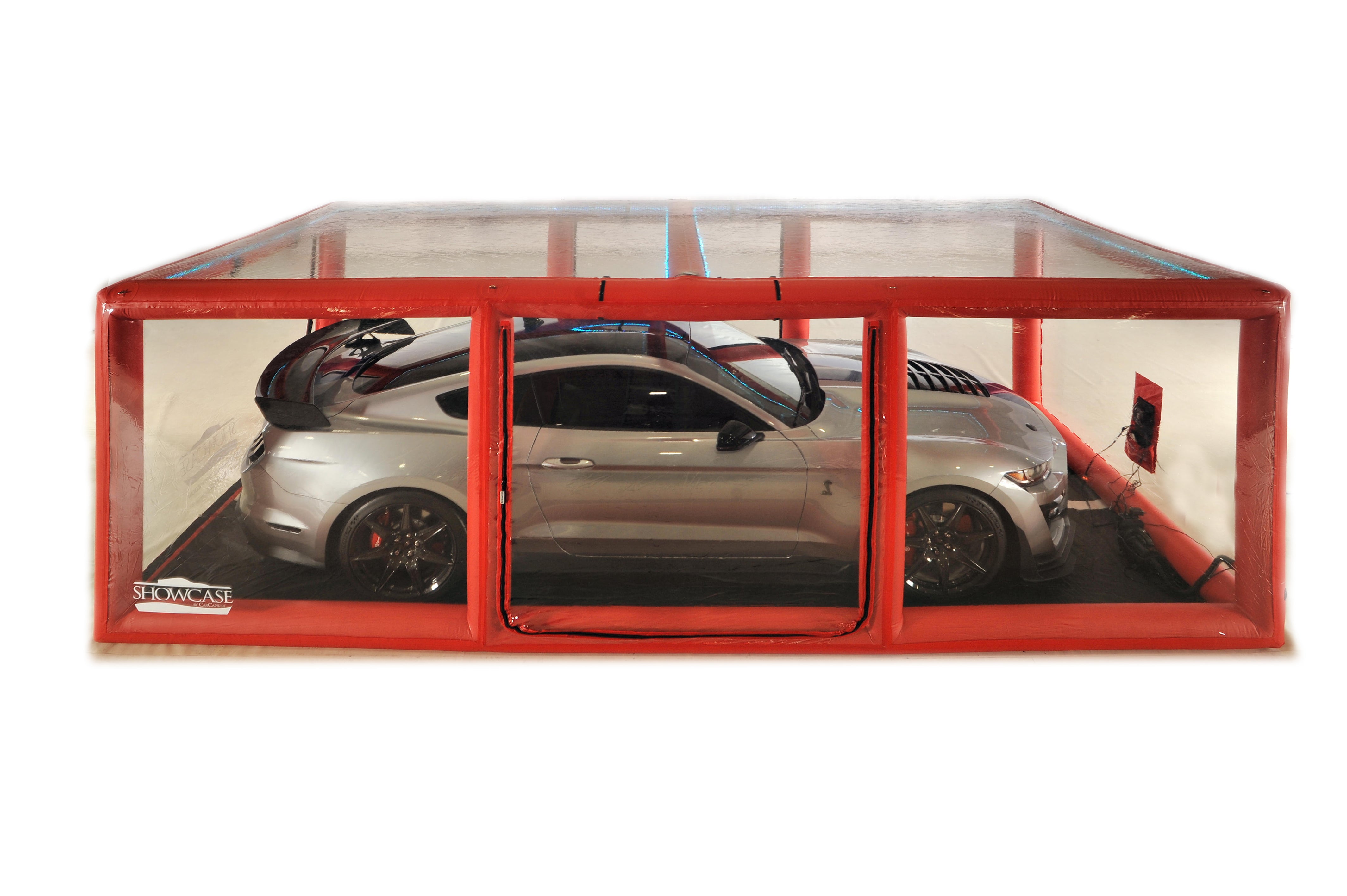 18' Red Scorcher Series Showcase includes the LED KIT, Intellicharger, Road Emblazoned Floor (Patent Pending) BACKORDER ETA 9-30