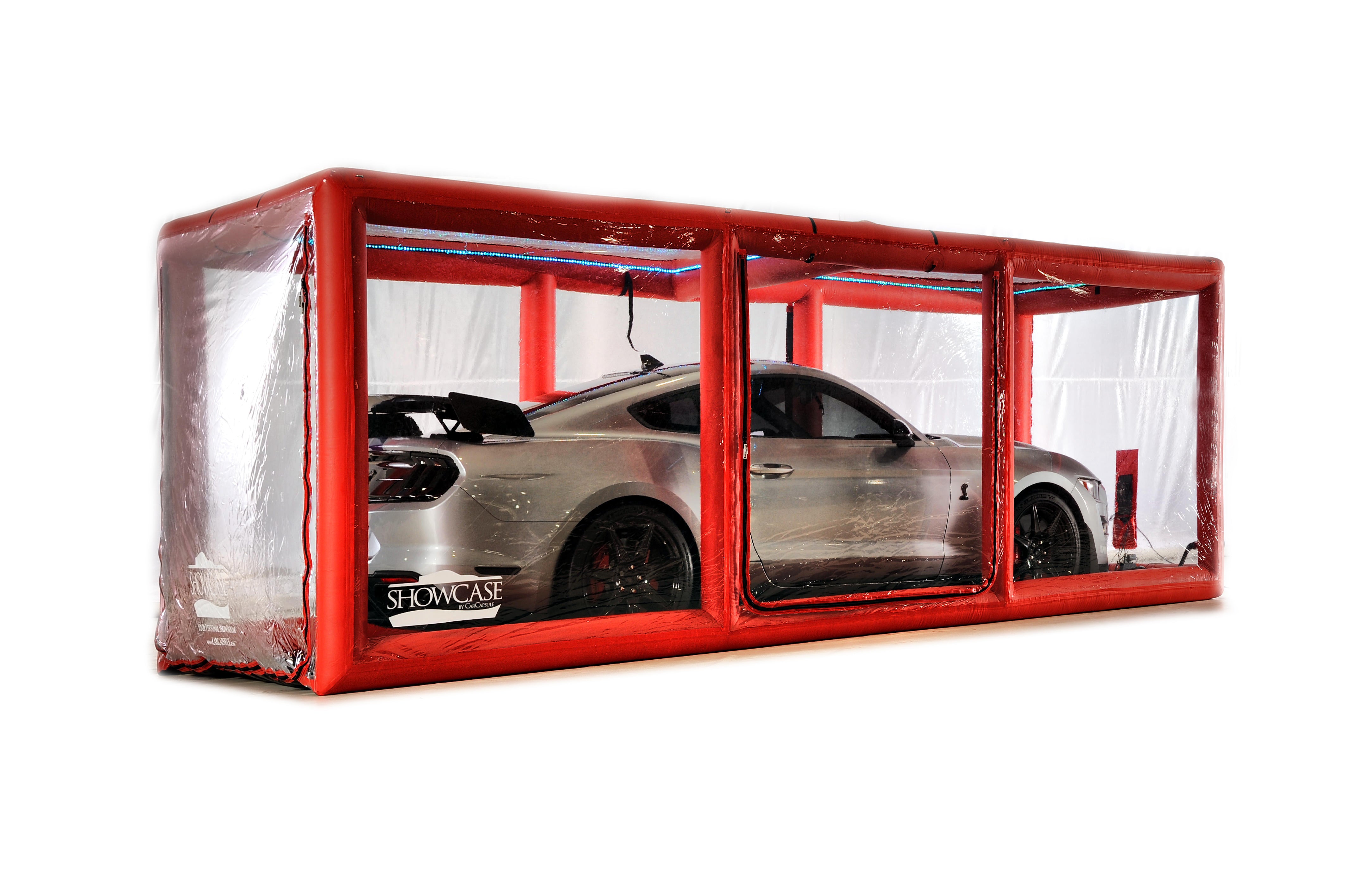 18' Red Scorcher Series Showcase includes the LED KIT, Intellicharger, Road Emblazoned Floor (Patent Pending) BACKORDER ETA 9-30