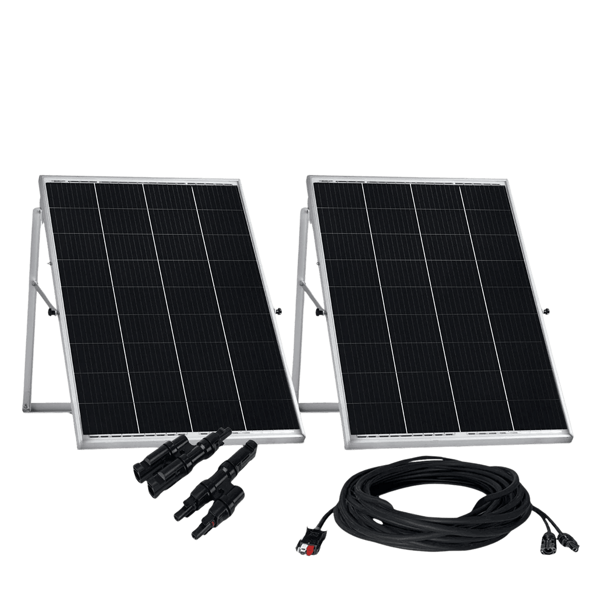 200W Rigid Solar Panels w/ cable and connector - Garage Rebel