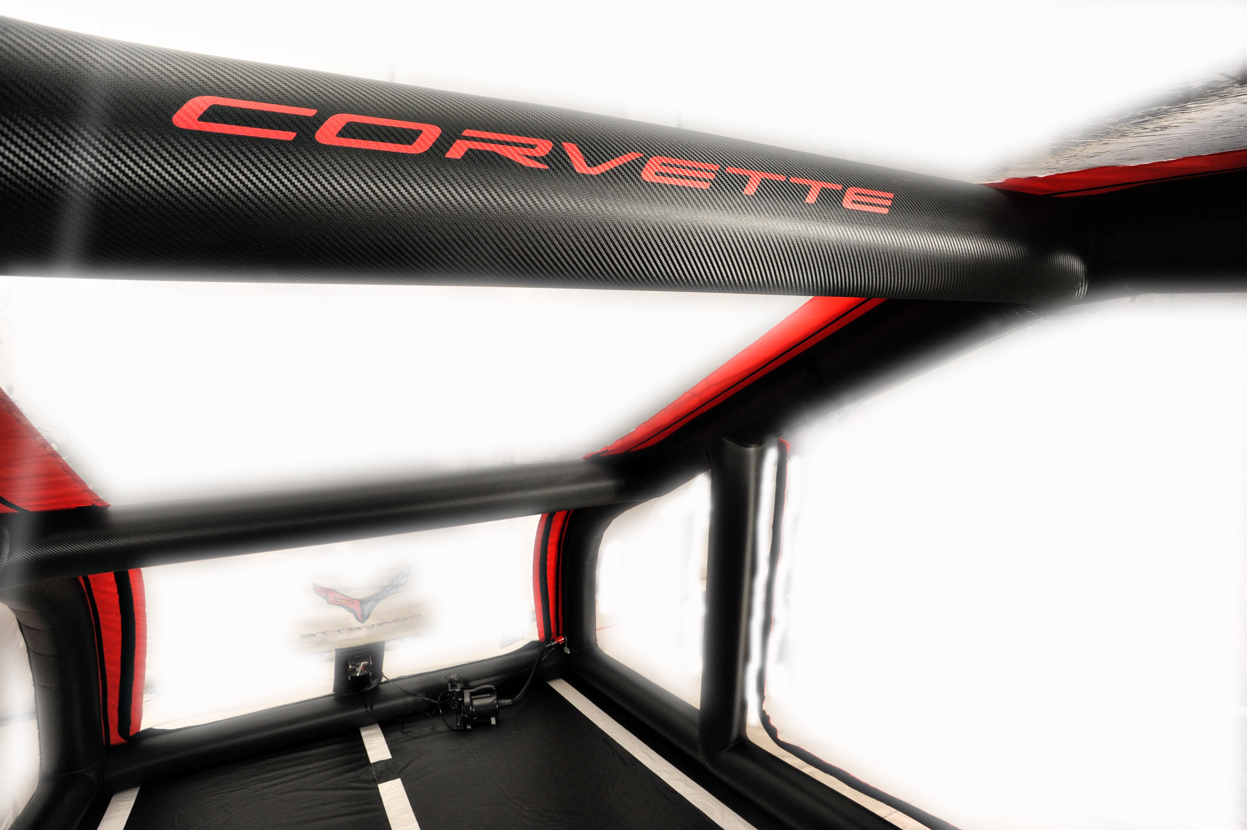 16' SC1 Corvette Series Showcase includes the LED KIT, Intellicharger, Road Emblazoned Floor (Patent 1018431)