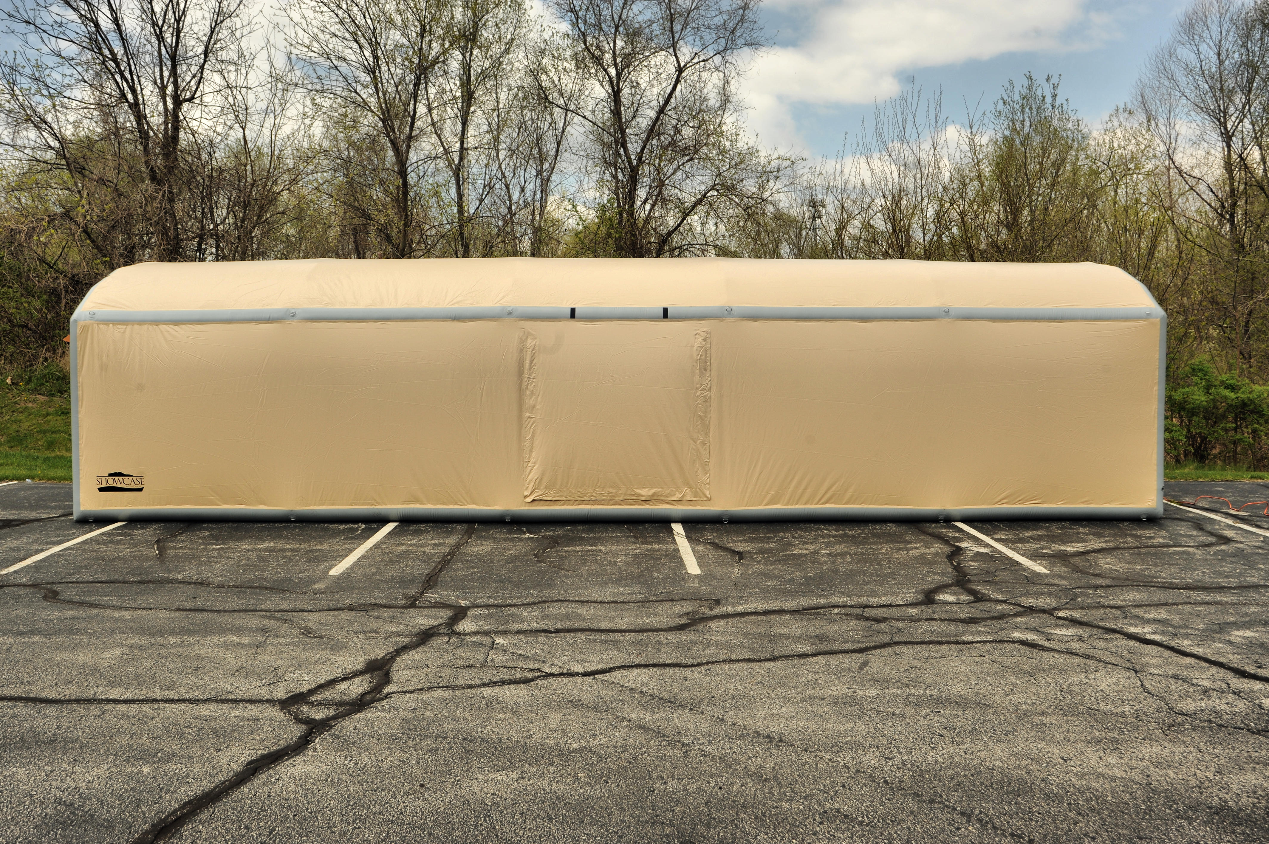 36' Arch Roof 9' High Outdoor Showcase (36x10x7' with 9' Arch) (84" Drive In Height & 96" Drive In Height) BACKORDER ETA 9-30