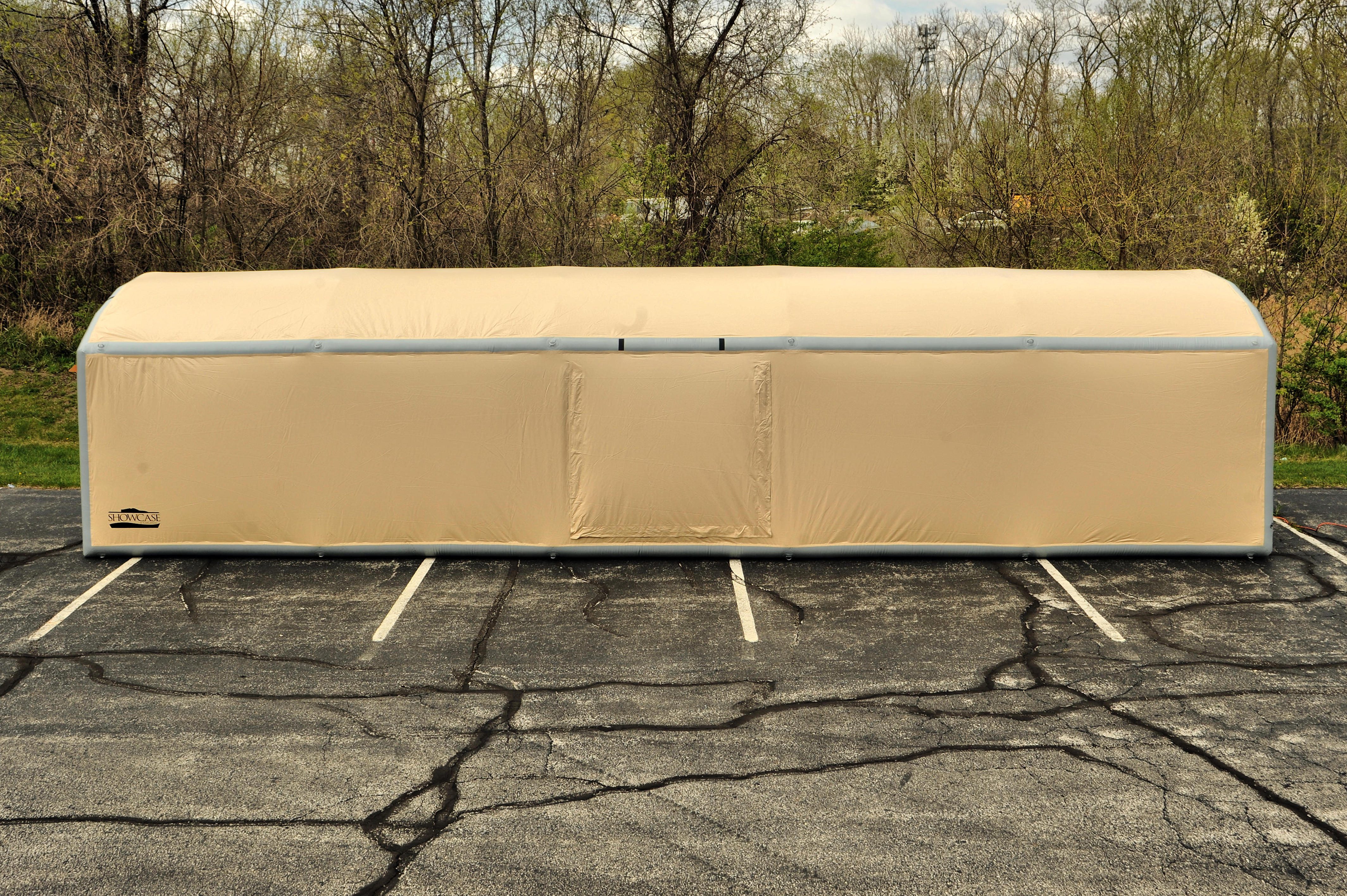 36' Arch Roof 9' High Outdoor Showcase (36x10x7' with 9' Arch) (84" Drive In Height & 96" Drive In Height) BACKORDER ETA 9-30