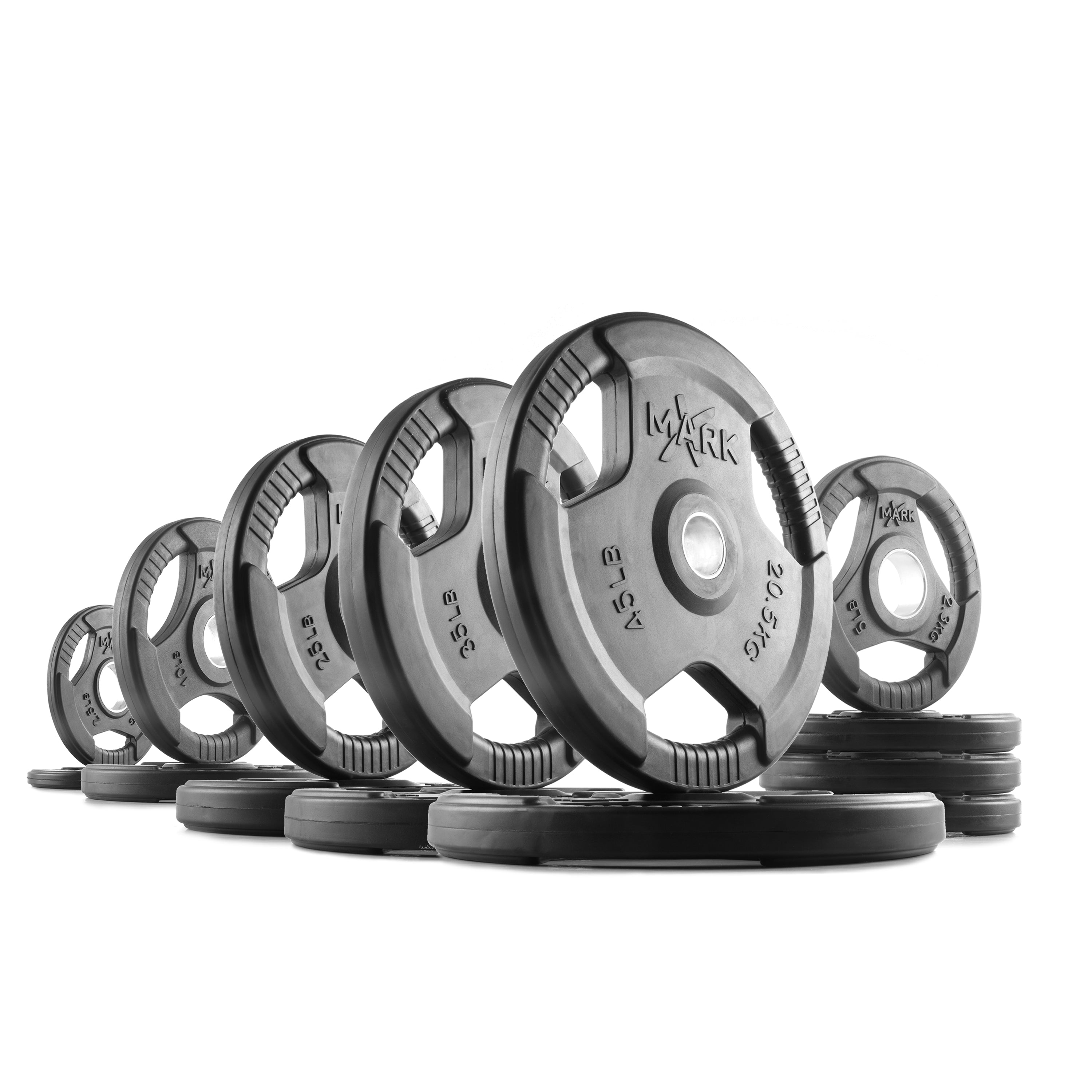 Tri-Grip Olympic Weight Plates