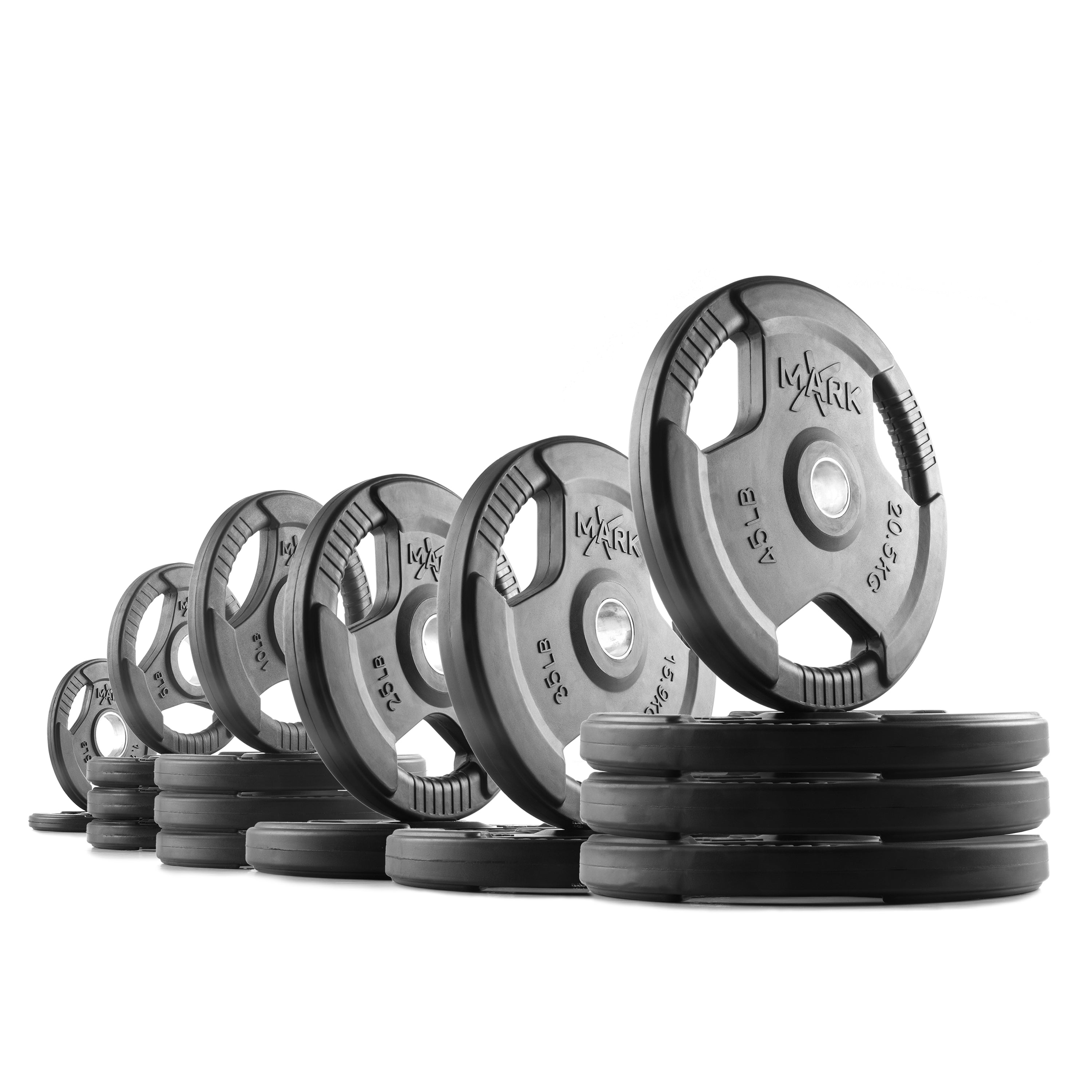 Tri-Grip Olympic Weight Plates