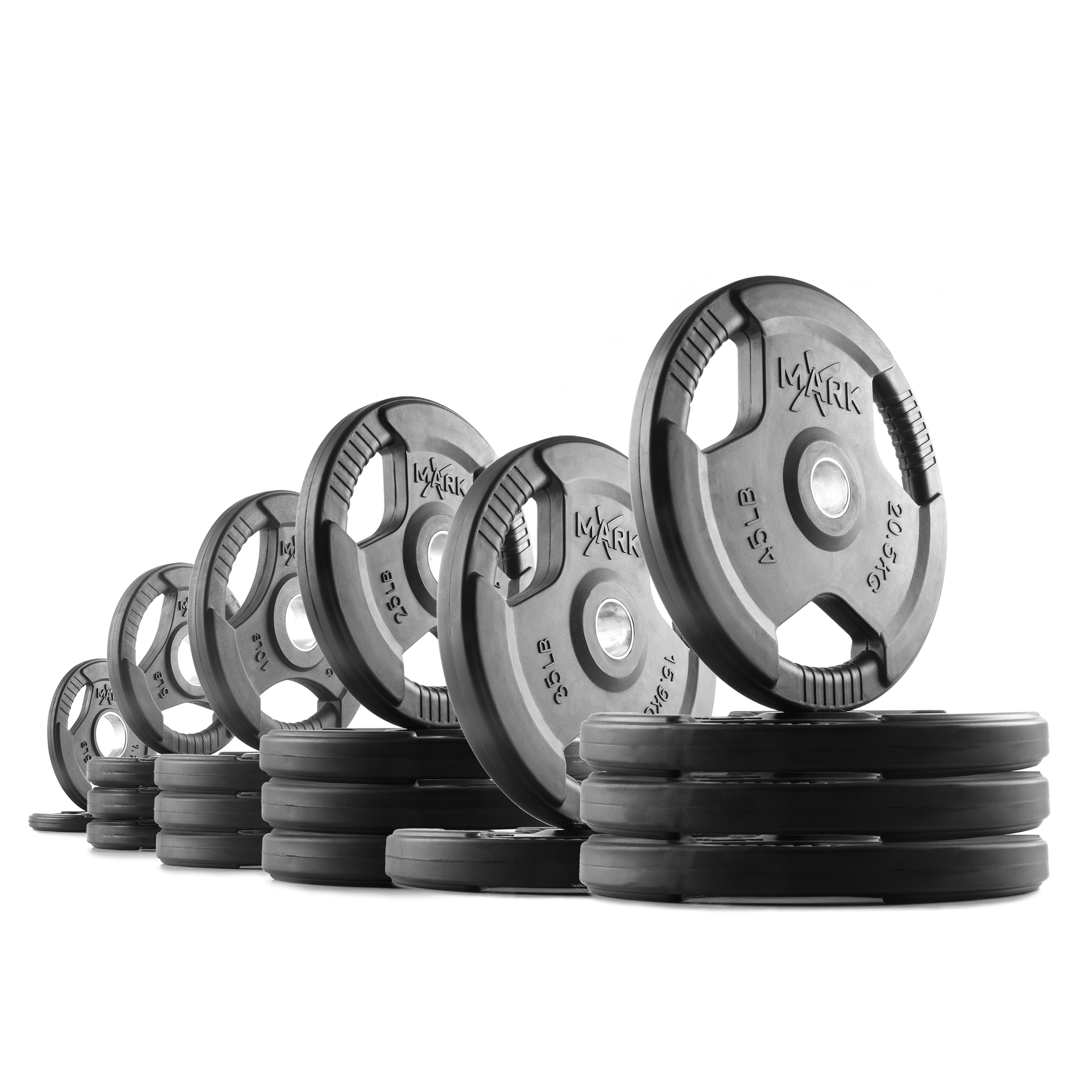 Tri-Grip Olympic Weight Plates