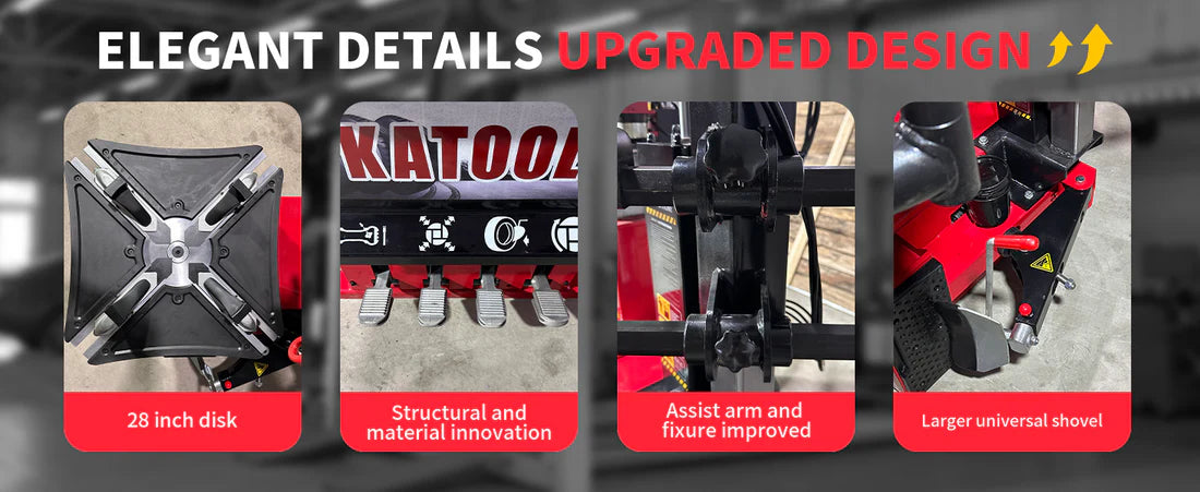 KATOOL Tire Changer KT-T855 Vertical Tire Press changer Wheel Changer Machine