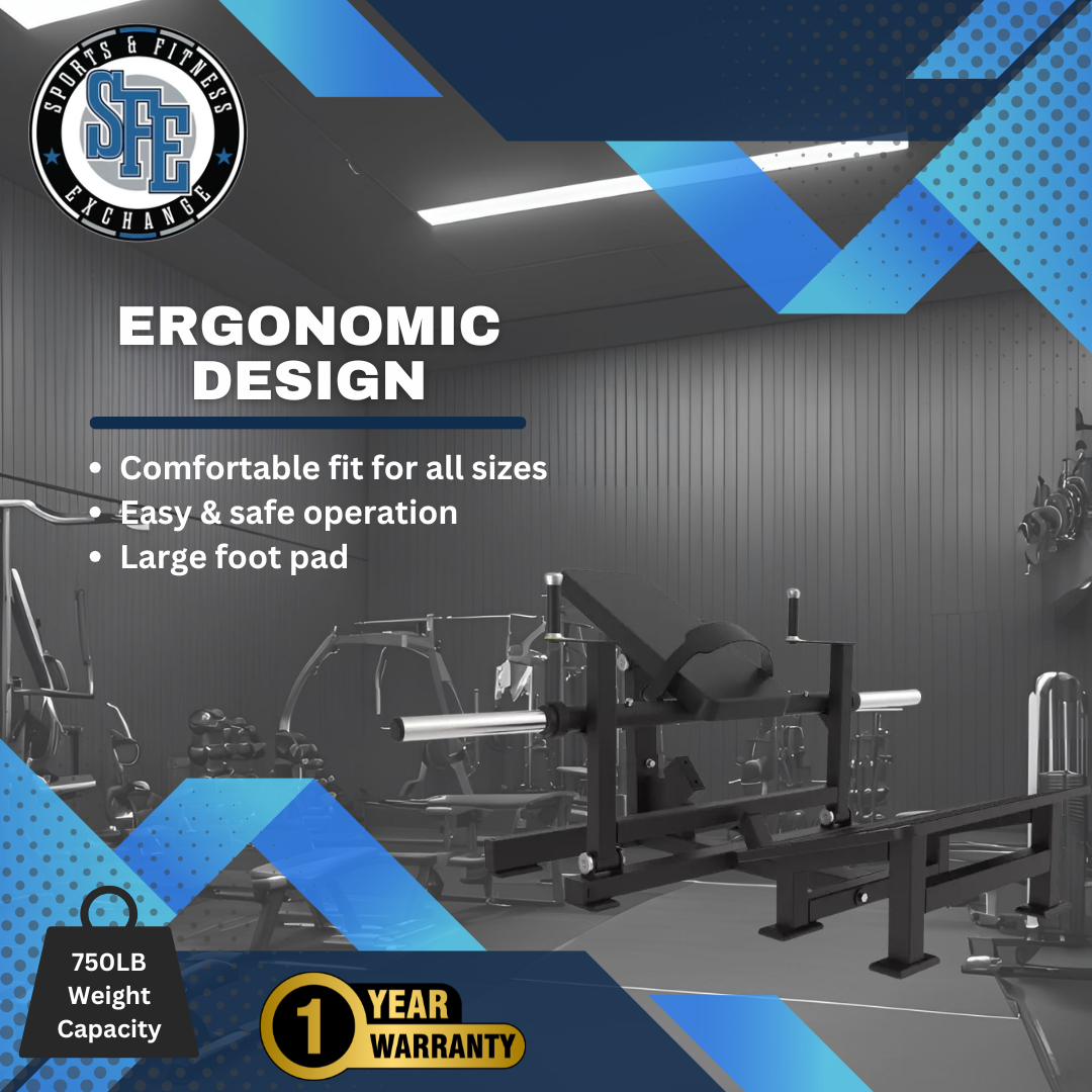 Plate Loaded Hip Thrust Glute Drive Machine (New)