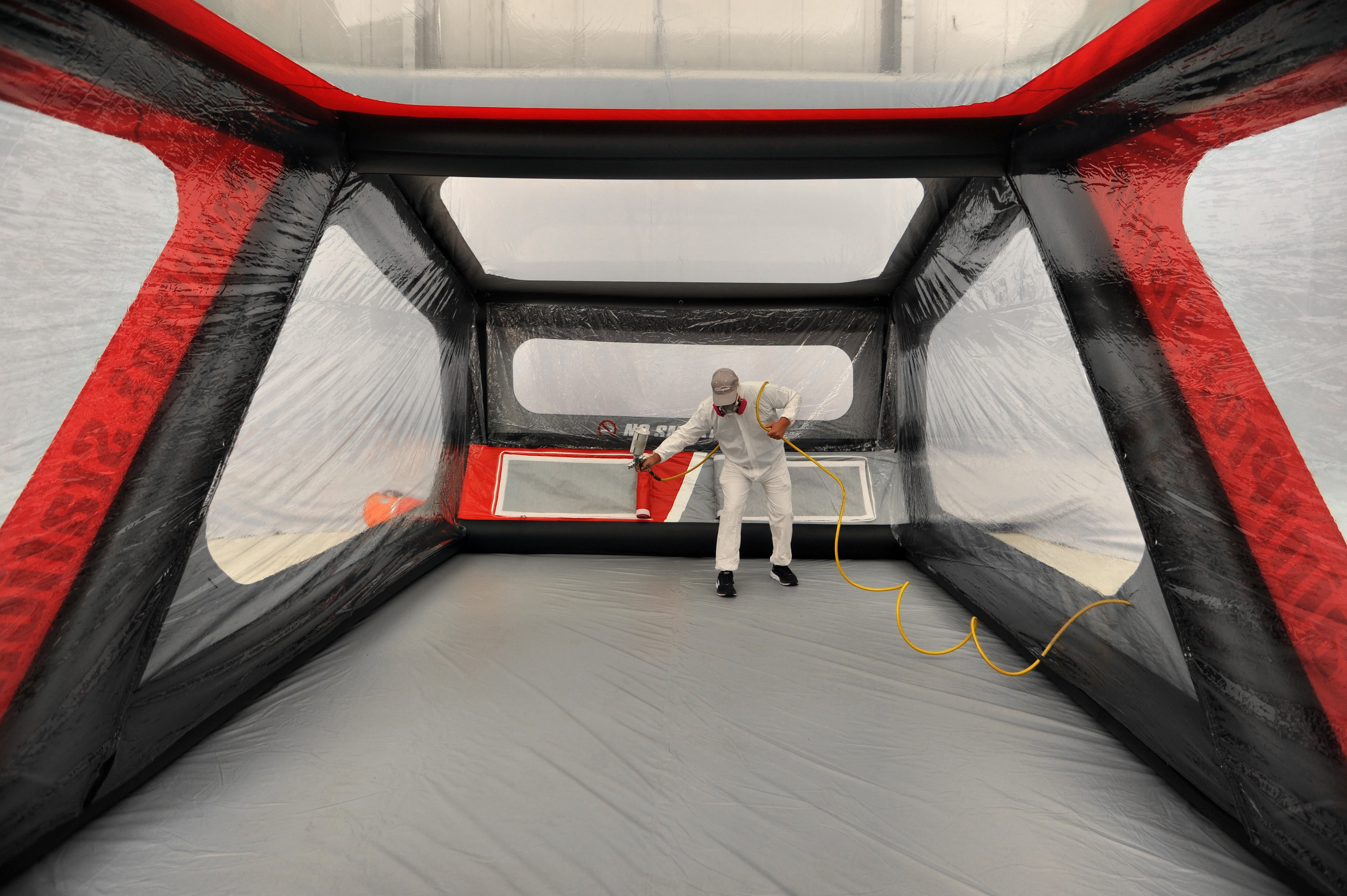 26’x14’x10’ Professional Grade Inflatable Paint Station