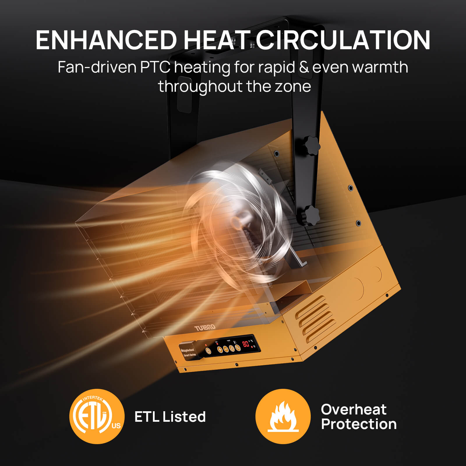 Neighborhood GH10K & GH15K Smart Garage Heater - WiFi Enable