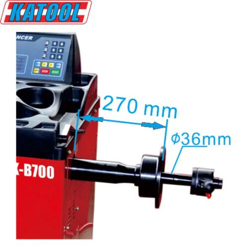 Combo 7: Tire Changer KT-T810 & Wheel Balancer KT-B700 w/ adaptors