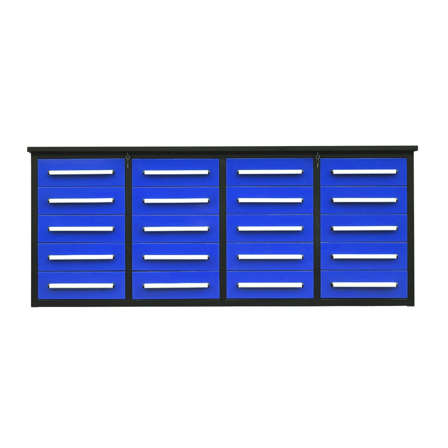7ft Heavy Duty Workbench Cabinet with 20 Drawers - Garage Rebel