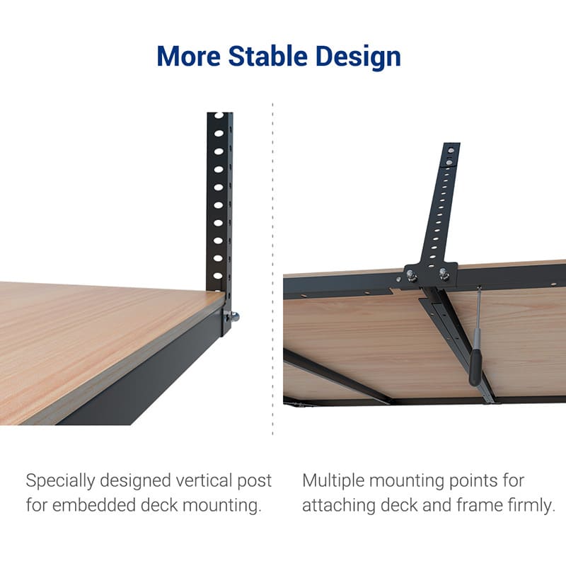GR48F Basic 4' x 8' Overhead Garage Storage Rack
