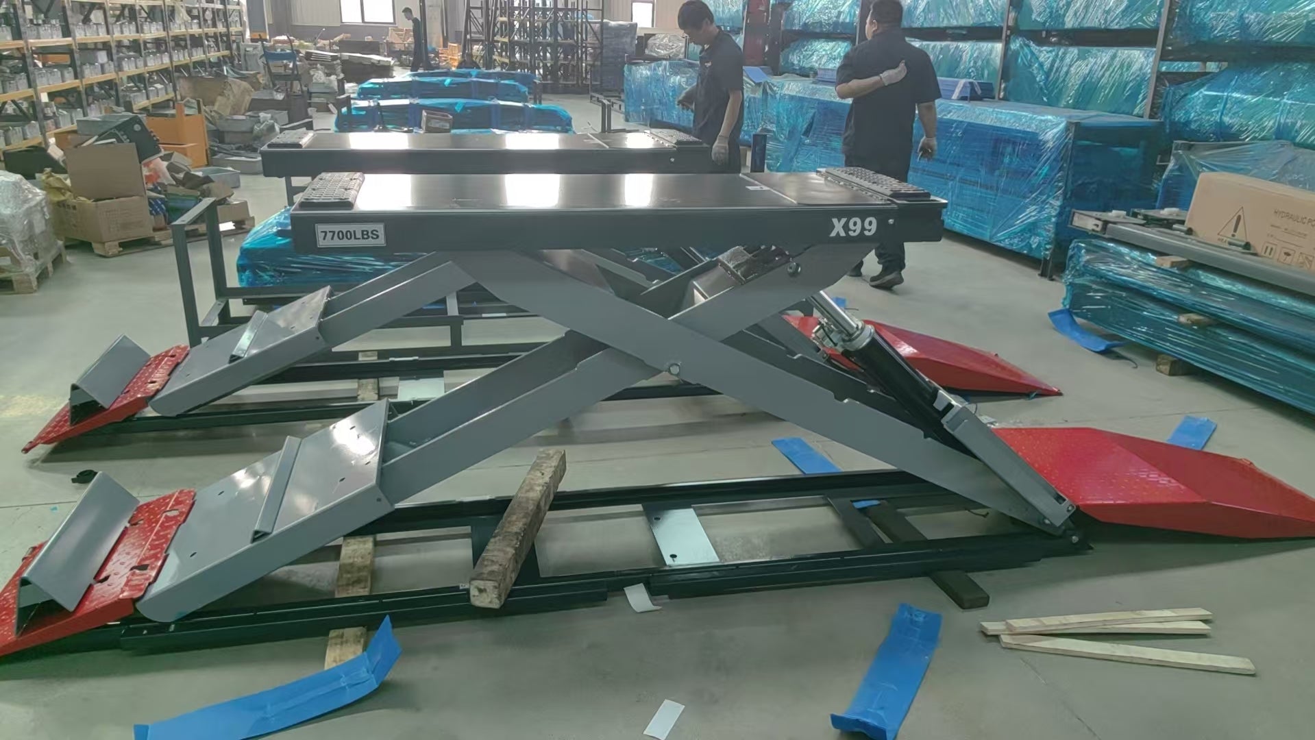 KT-X99 Full Rise Scissor Lift 7,700 lbs Capacity