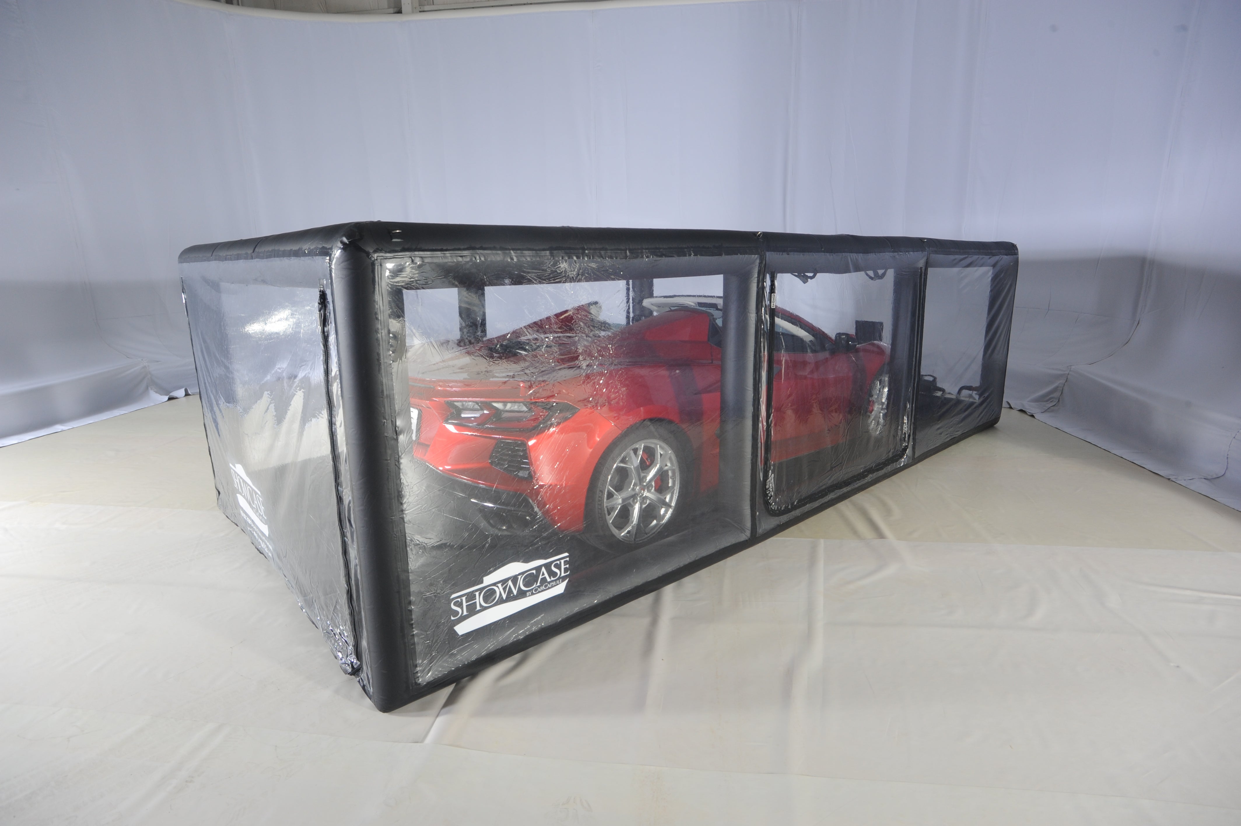 18' Black ShowCase Indoor Stacker Edition