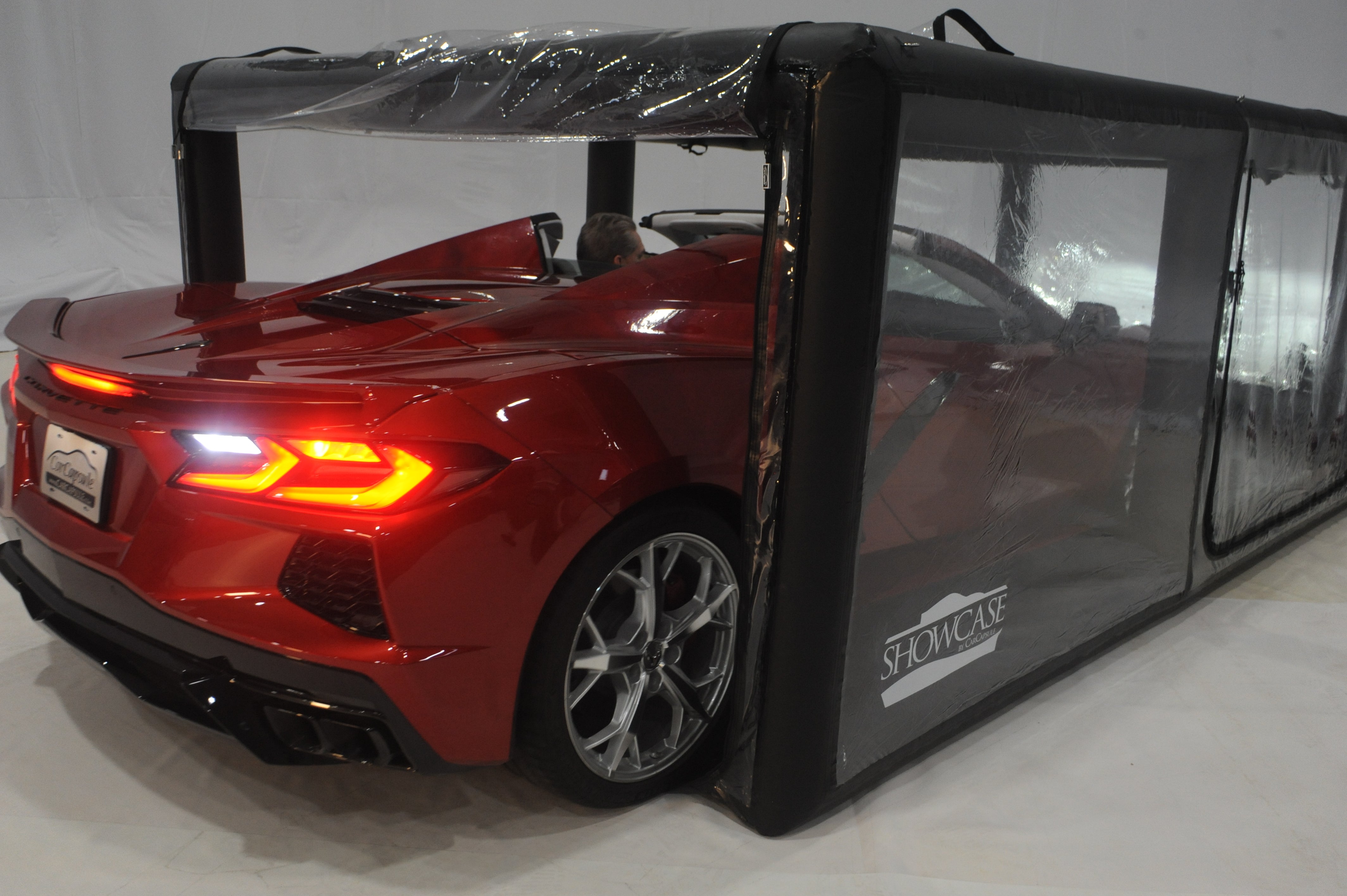 18' Black ShowCase Indoor Stacker Edition