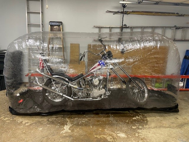 12' BikeCapsule Indoor Motorcycle Storage Capsule Cover