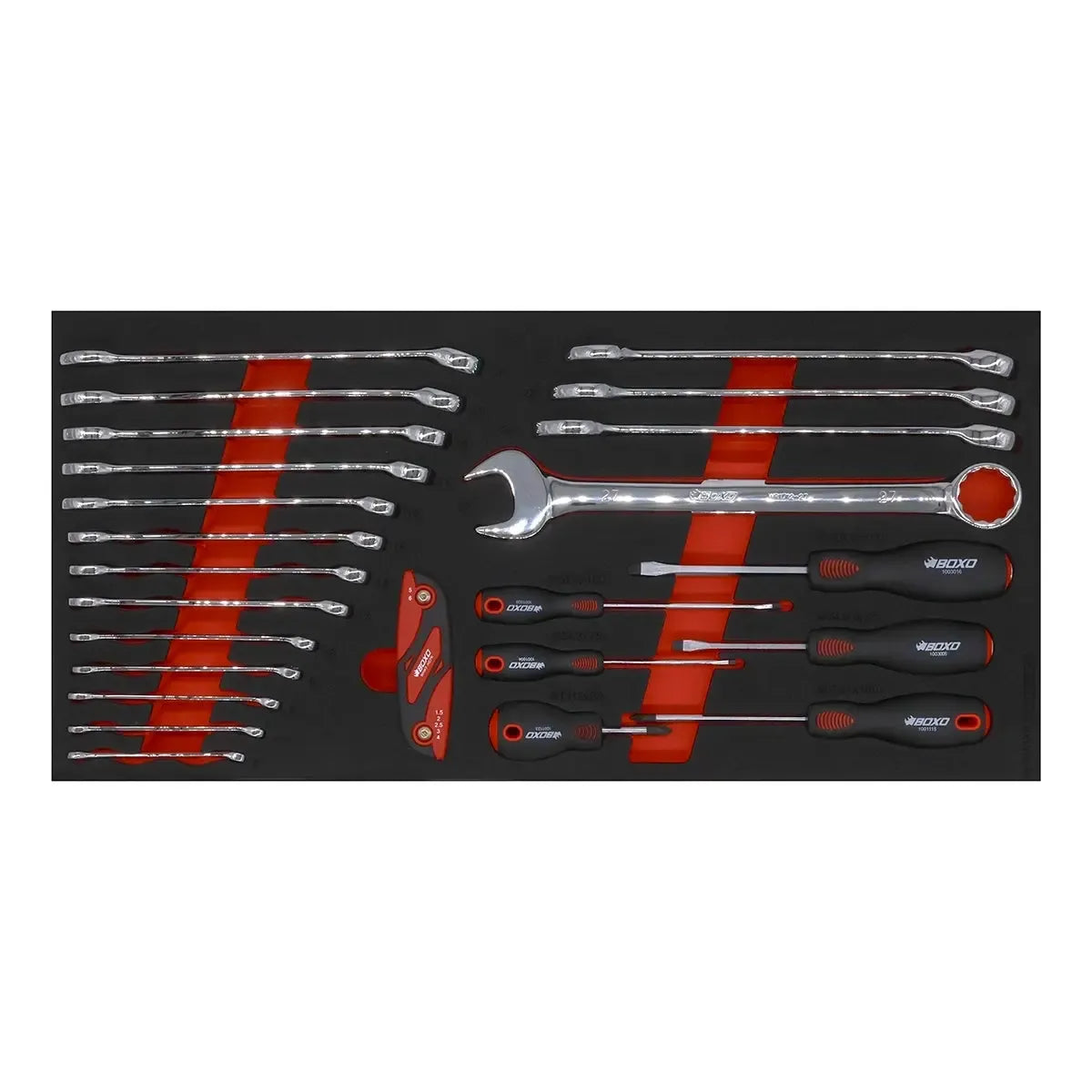 MotoBox | 103-Piece Metric Motorcycle Tool Set with 5-Drawer Hand Carry Tool Box