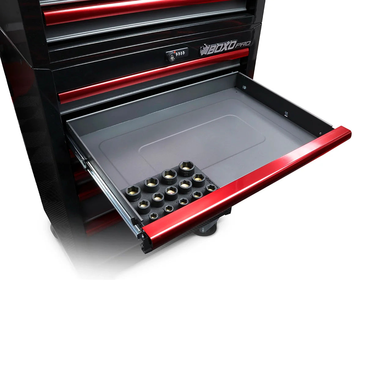 14-Piece 1/2" Drive 6-Point Impact Magnetic Socket Set | 1/9 Drawer EVA Foam