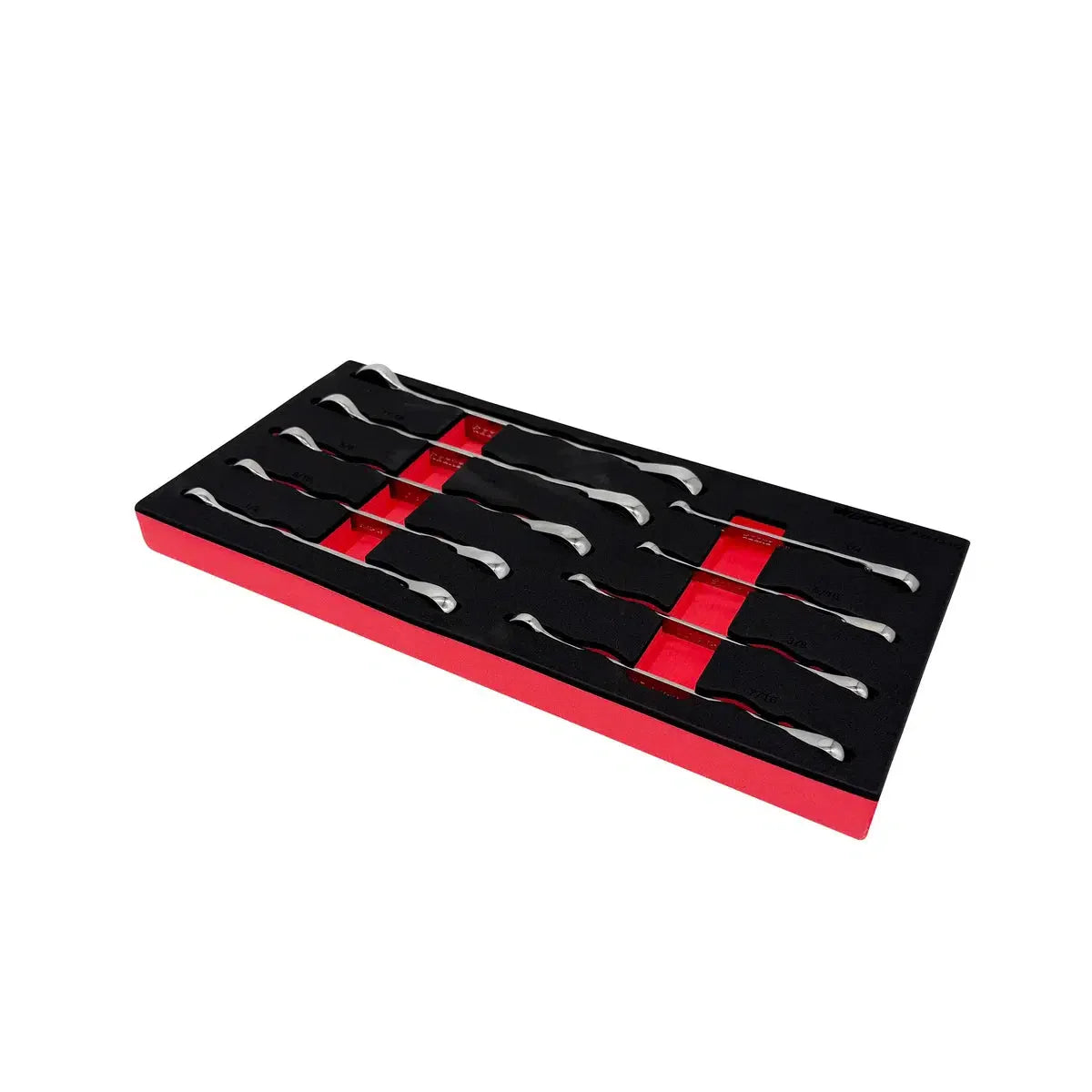 9-Piece SAE Reversible Ratcheting Wrench Set | 1/3rd EVA Foam
