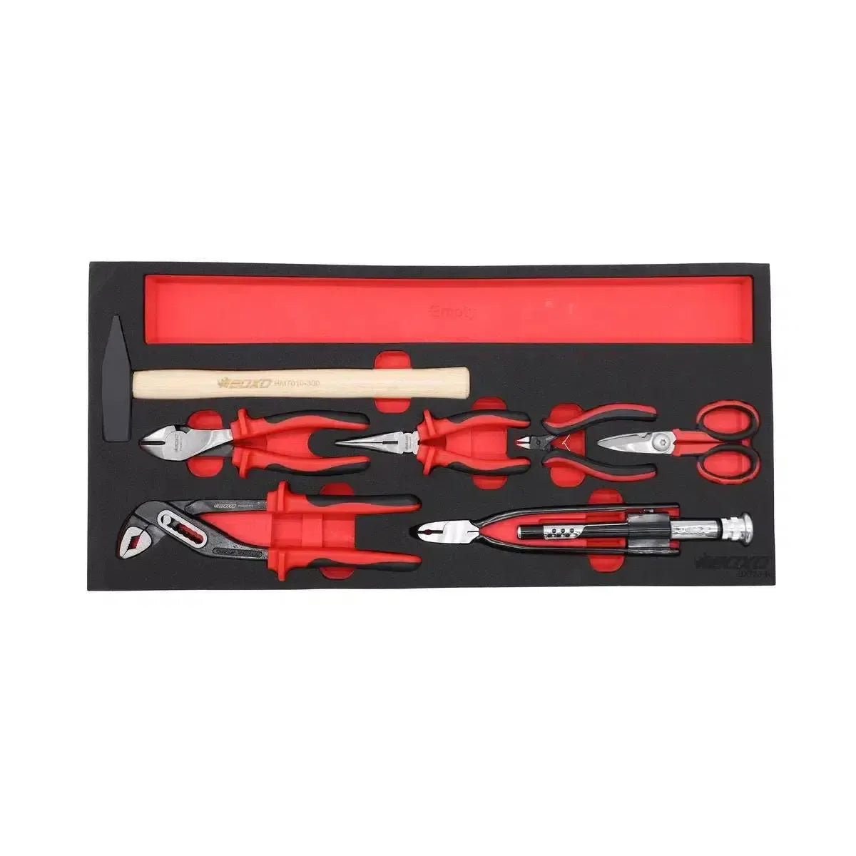 MotoBox | 103-Piece Metric Motorcycle Tool Set with 5-Drawer Hand Carry Tool Box
