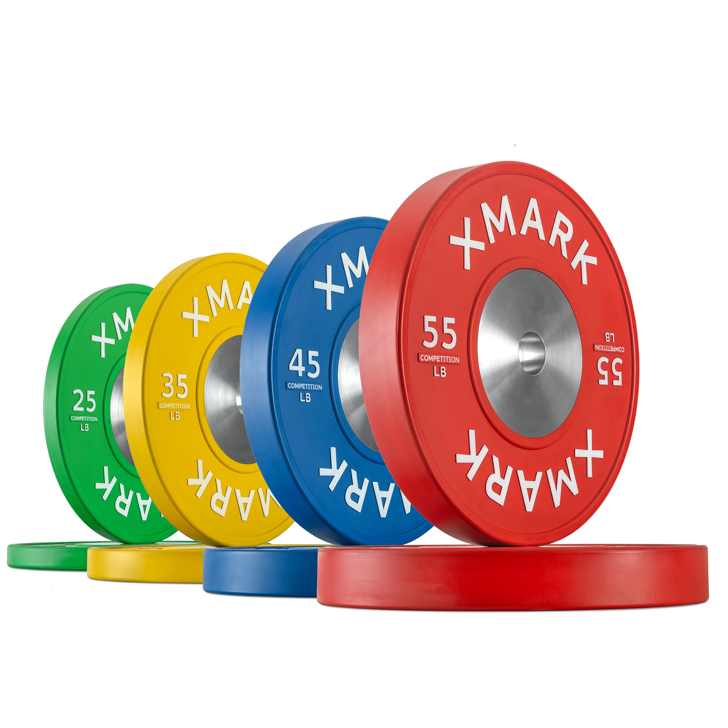 Premium Competition Bumper Plates (LB), Pairs and Sets