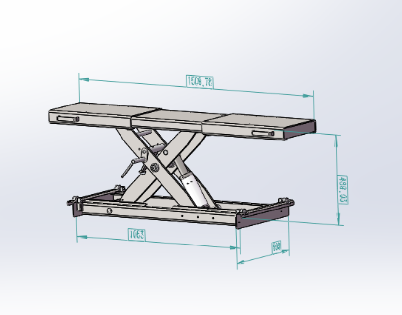 KT-RJ50 Rolling Jack 5000 lbs. Lifting Capacity