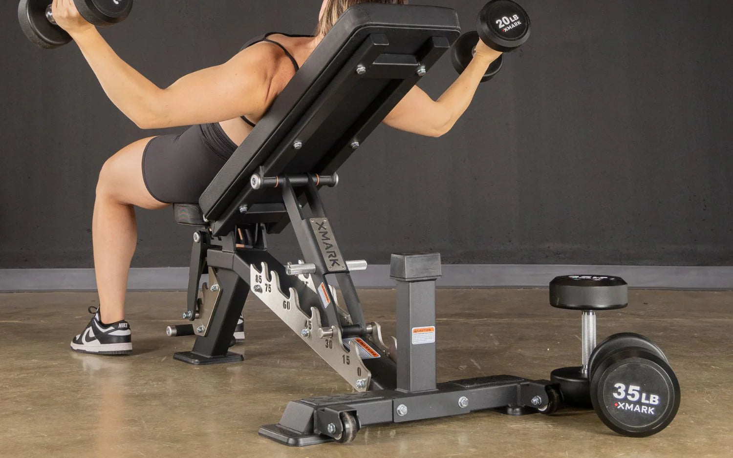 Black Diamond® Commercial Adjustable Weight Bench (Pre-assembled)