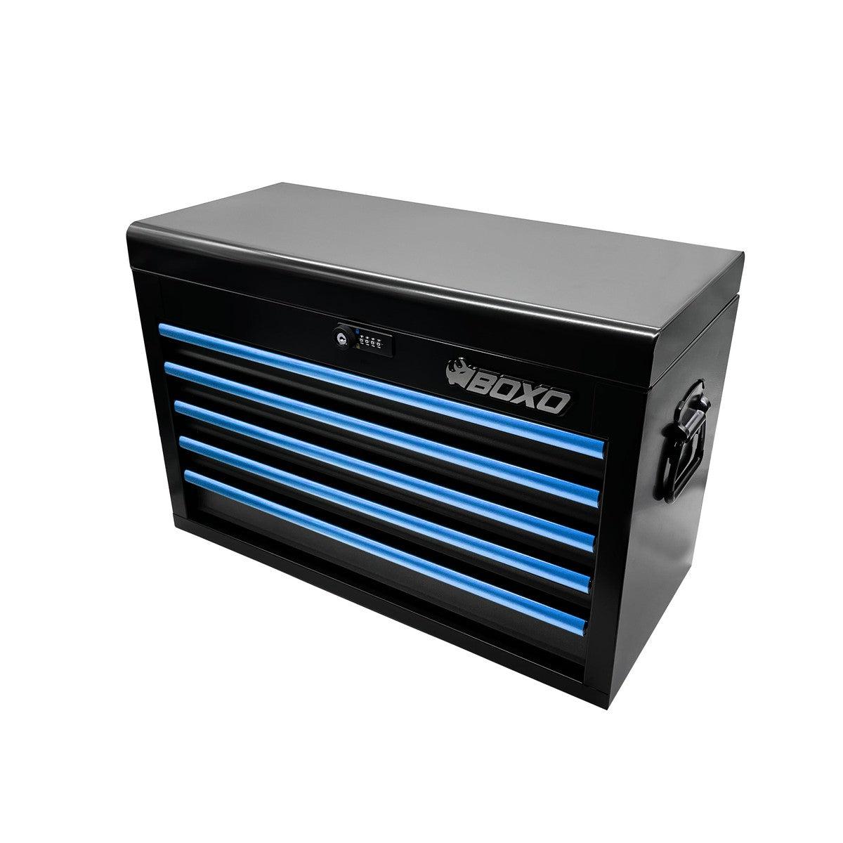 MotoBox | 103-Piece Metric Motorcycle Tool Set with 5-Drawer Hand Carry Tool Box