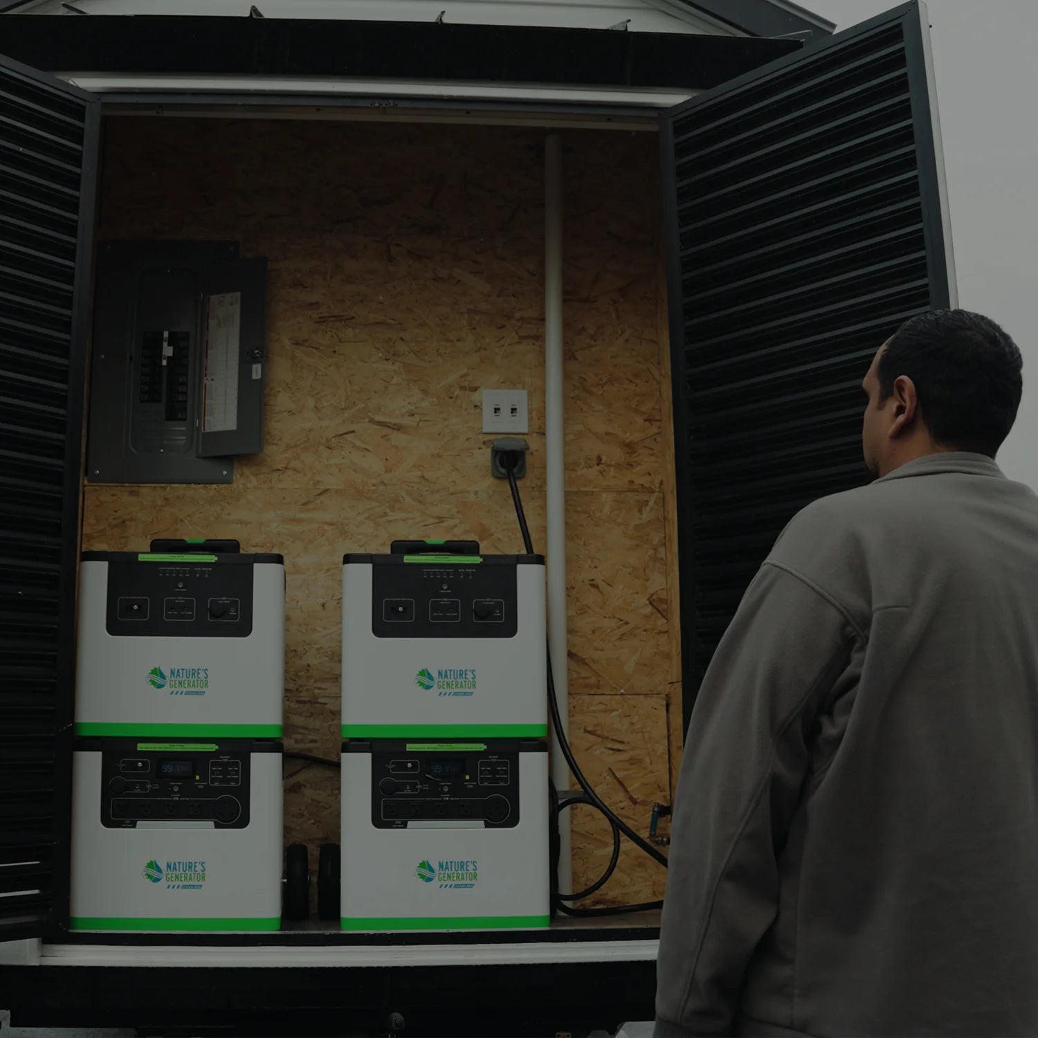 Nature's Generator Lithium 3600 Solar and Wind Generator