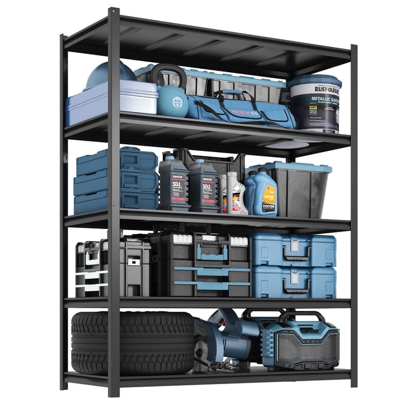FS26B-SD 2′ × 6′ 5-Tier Metal Shelf FS26B-SD