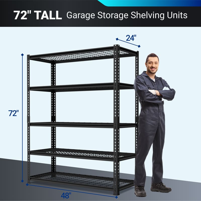FS26B-WG 2′ × 6′ Garage Storage Shelves FS26B-WG