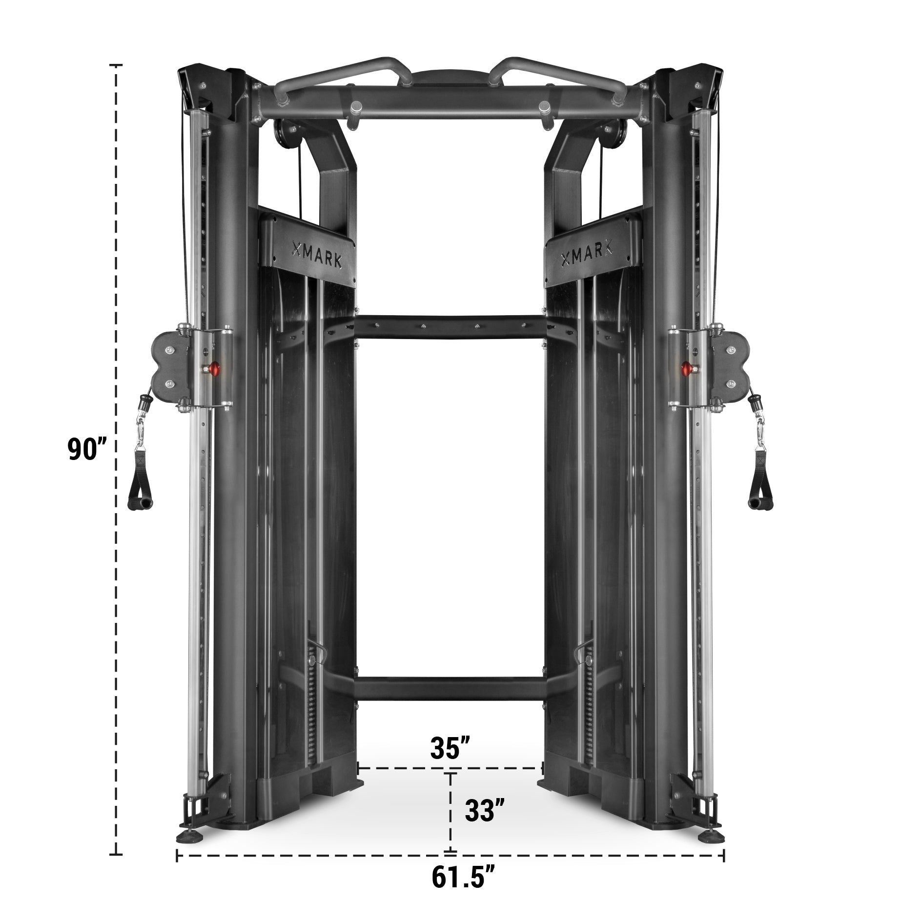 Functional Trainer With Dual 230 lb Weight Stacks