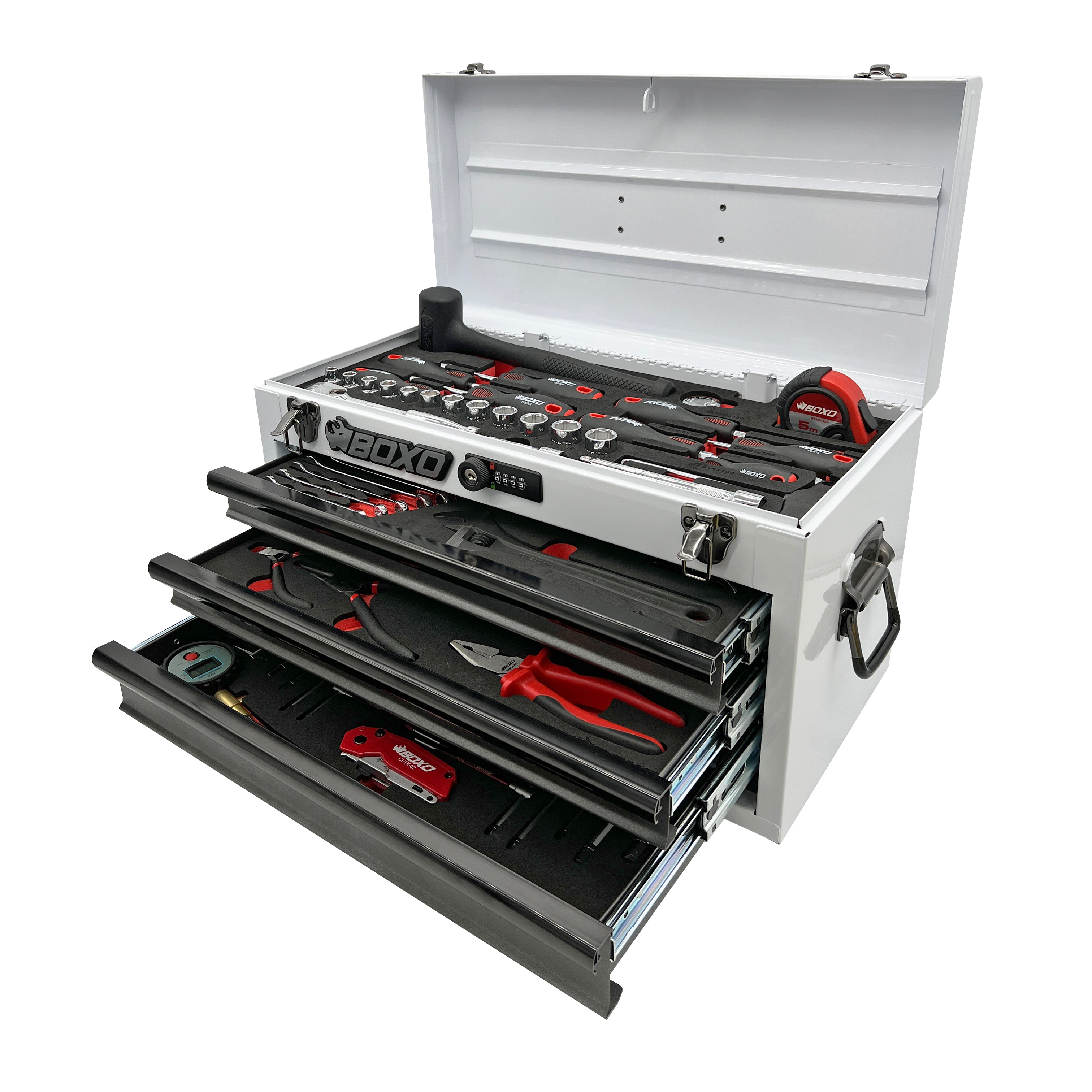 KartBox | 69-Piece Metric Karting 3-Drawer Hand Carry Tool Box
