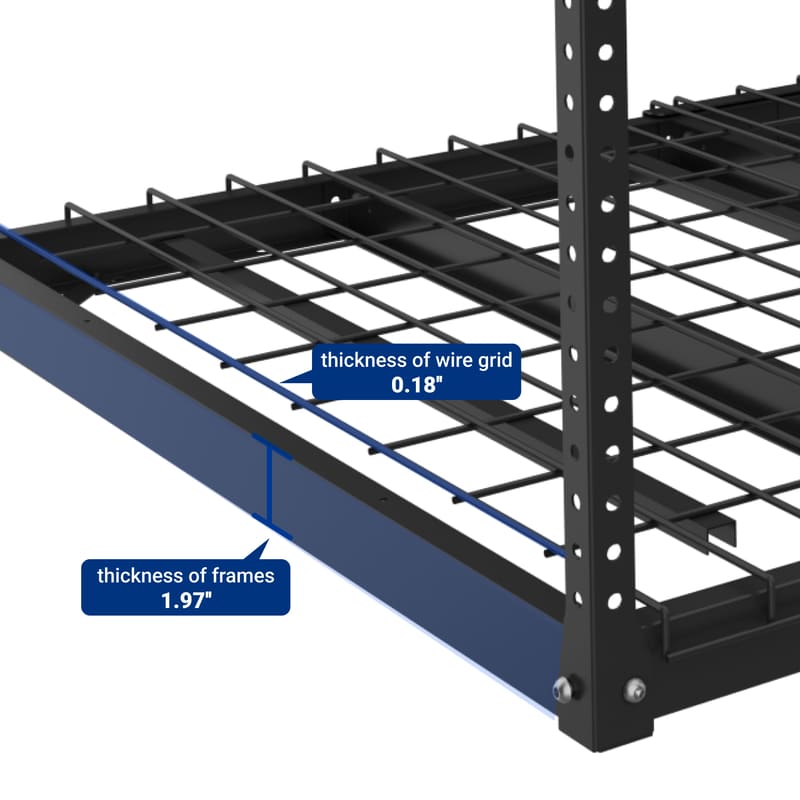 Max Series 4′ x 6′ Heavy Duty Overhead Garage Storage Rack