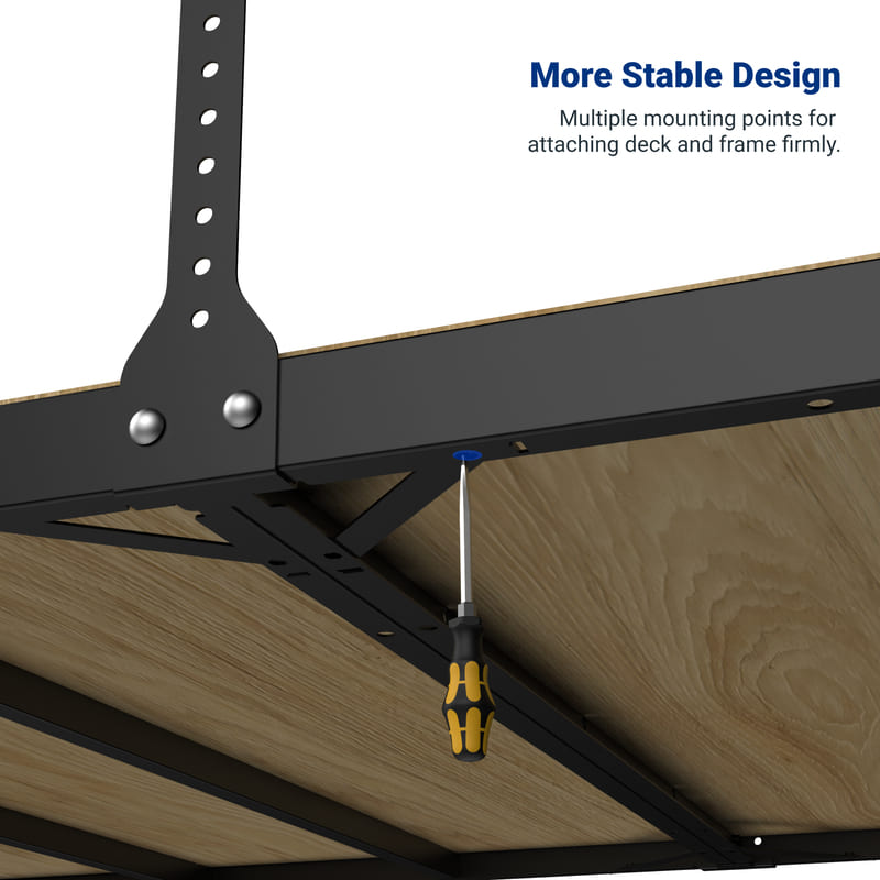 Max Series Frame 4′ x 8′ Heavy Duty Overhead Garage Storage Rack