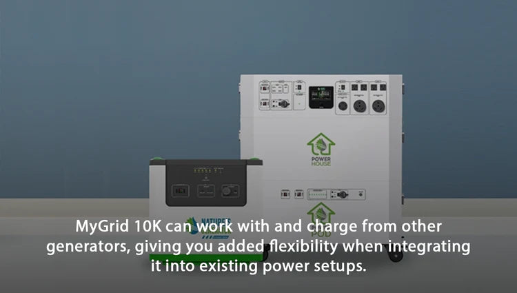 MyGrid 10K Solar and Wind Generator for Home