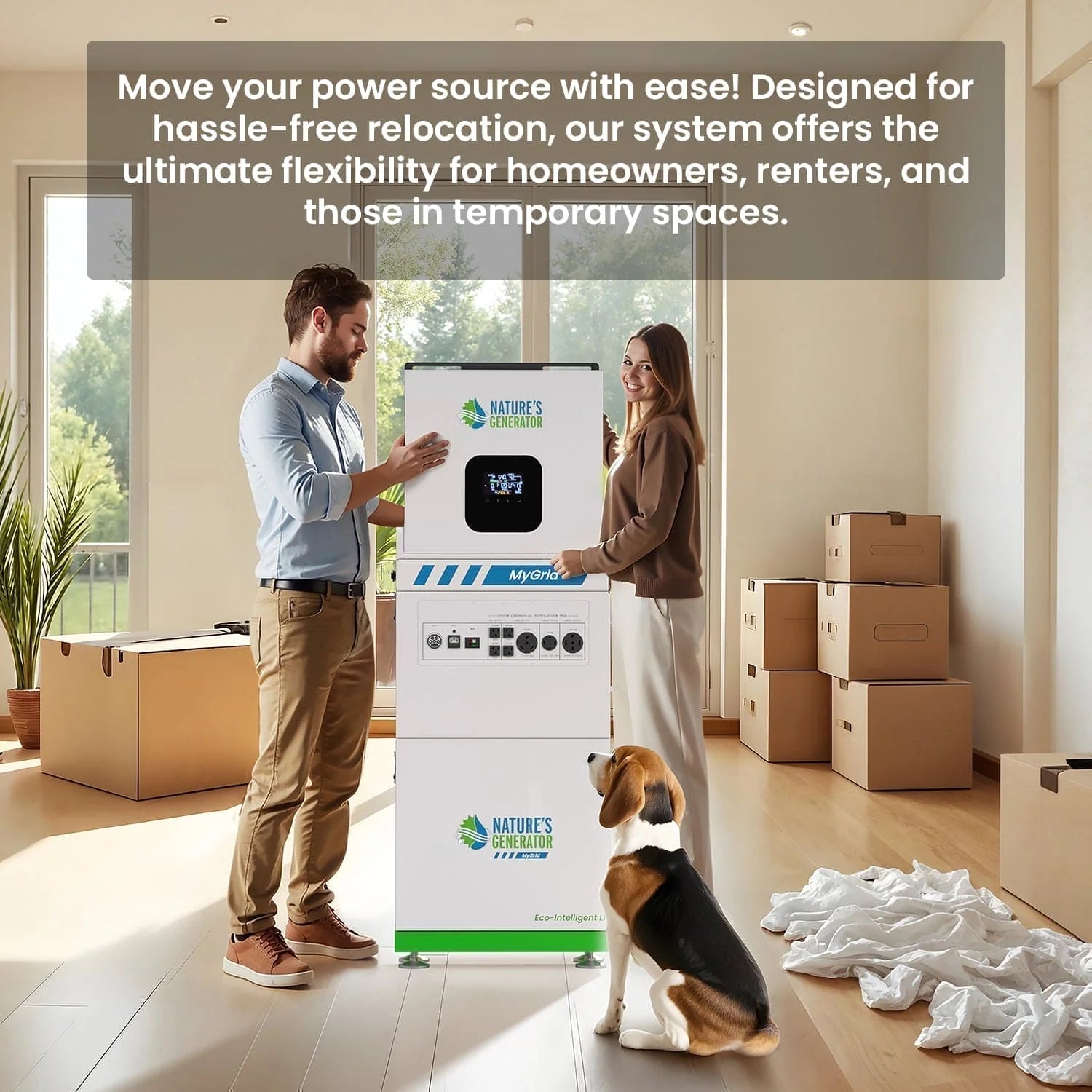 MyGrid 10K Solar and Wind Generator for Home