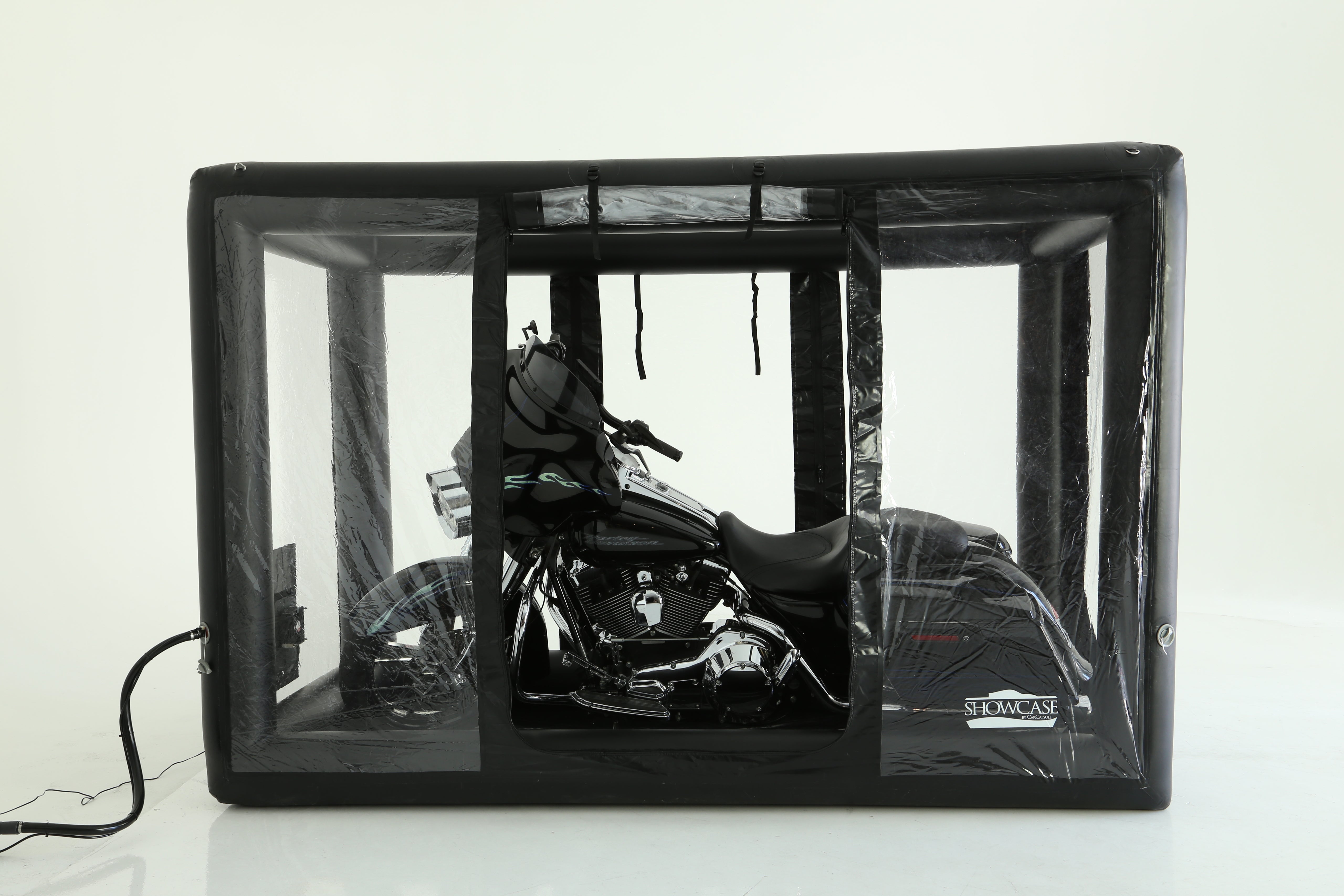 12' Indoor Black Bike ShowCase