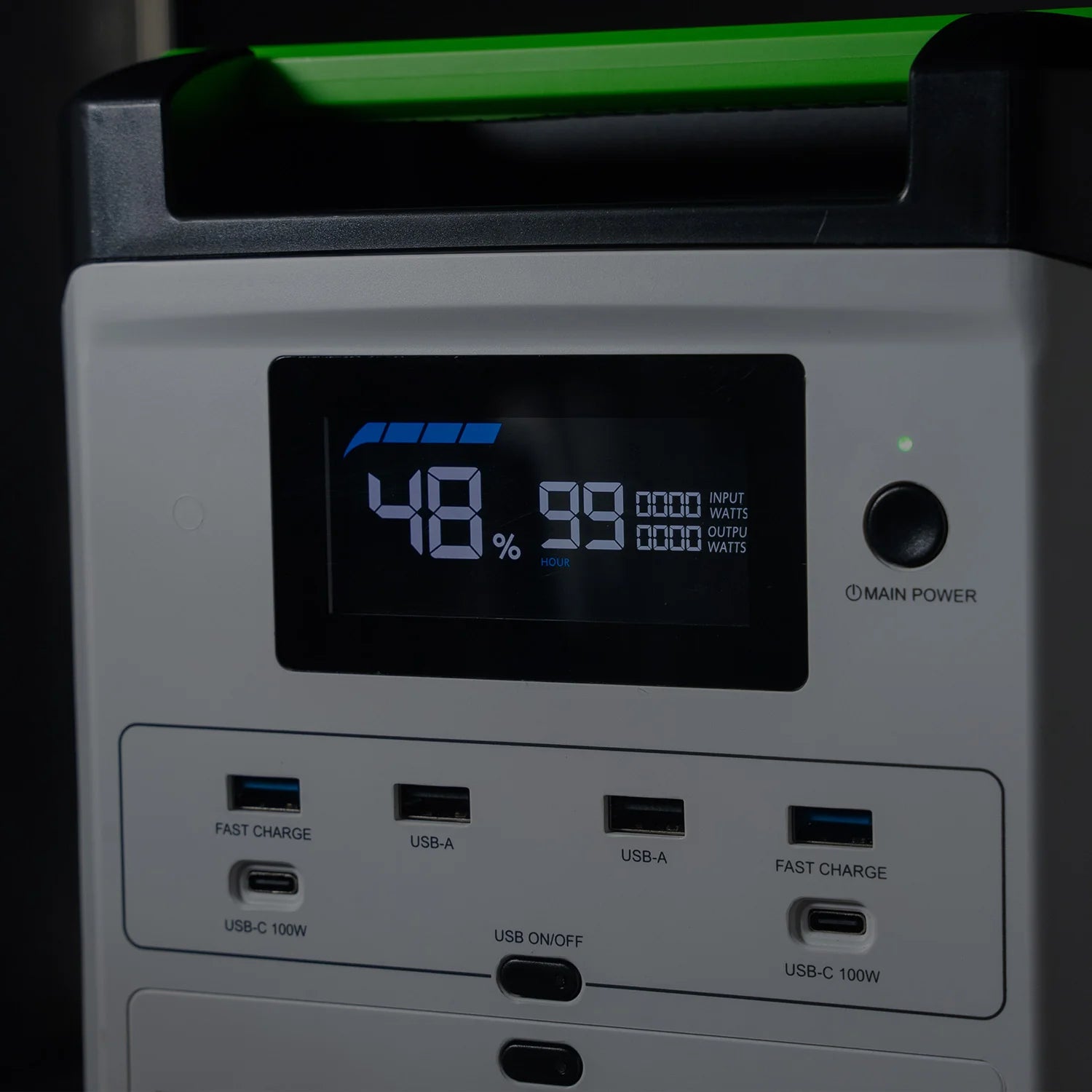 High Capacity Lithium 1800 Solar and Wind Generator