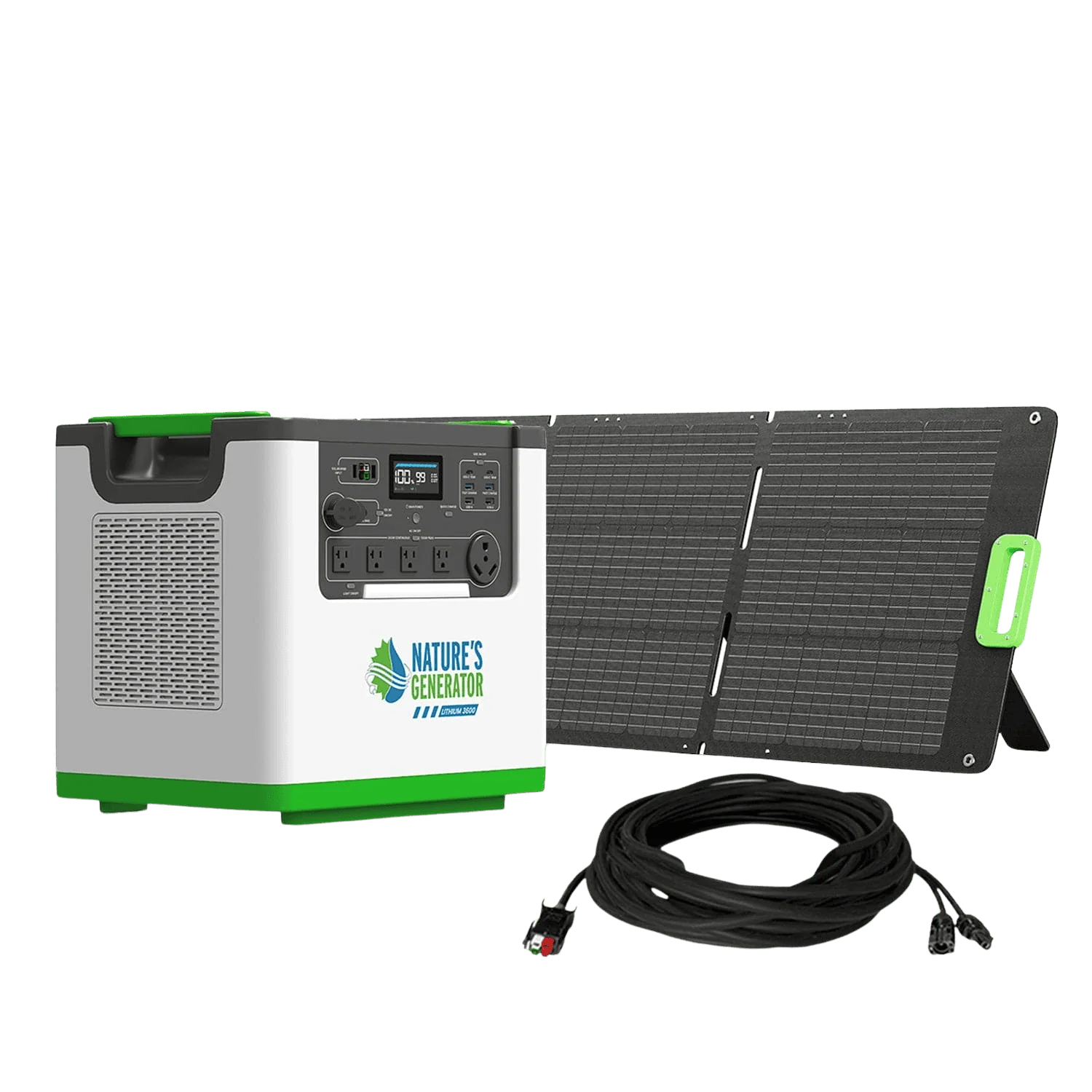 Nature's Generator Lithium 3600 Solar Generator