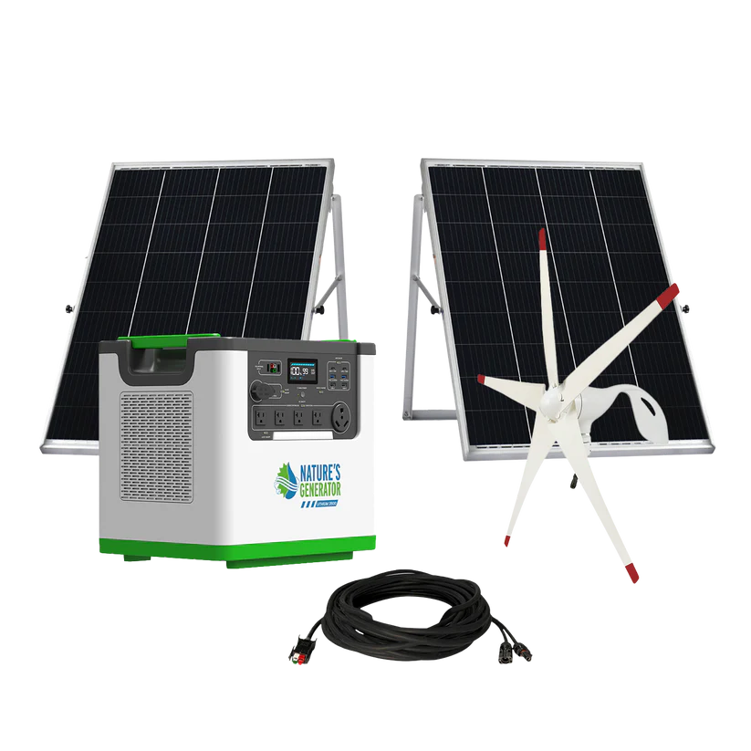 Nature's Generator Lithium 3600 Solar and Wind Generator