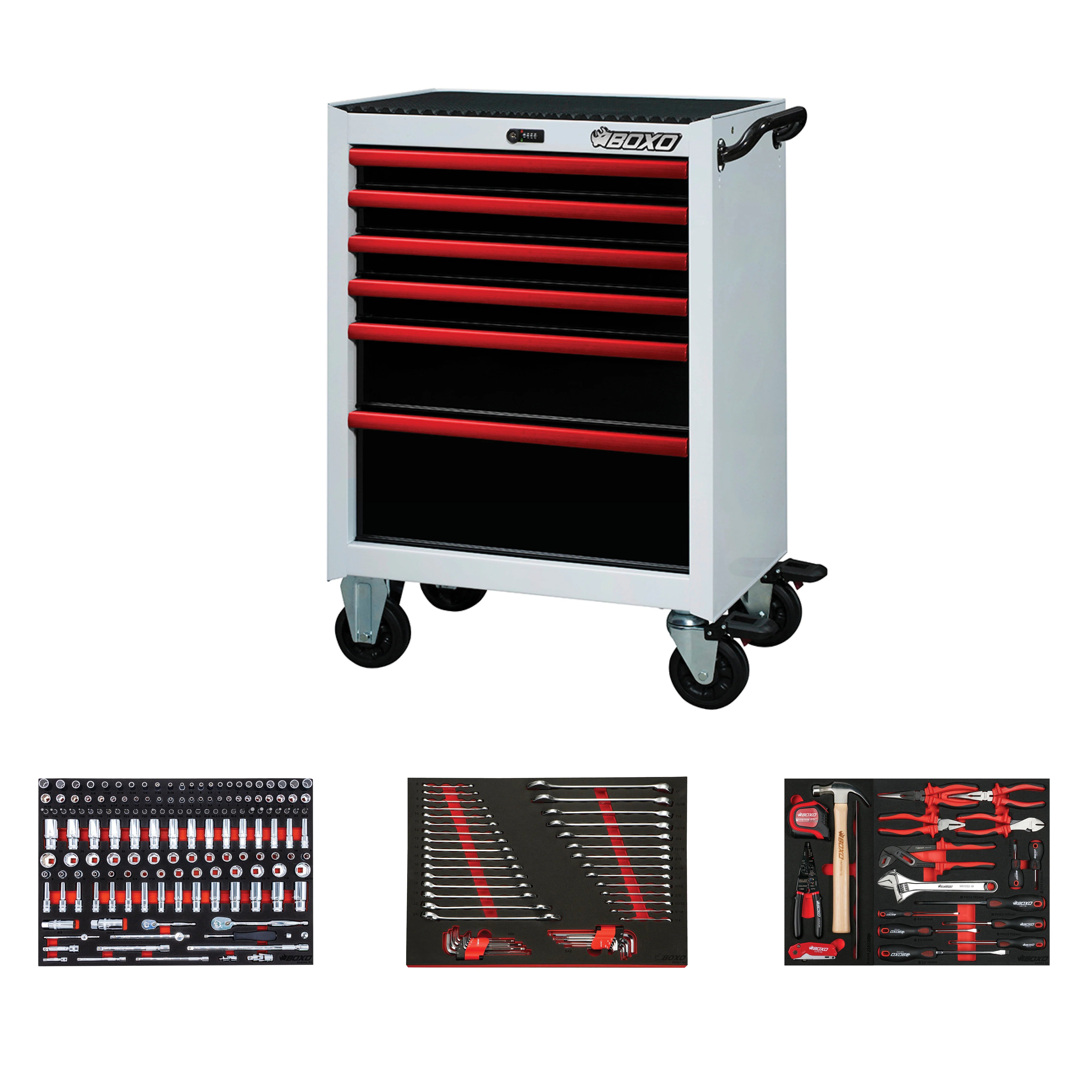 Pro Series | 26" 6-Drawer Rolling Tool Box
