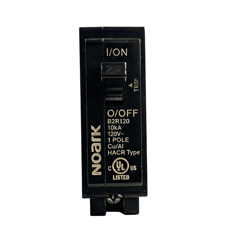 Miniature Circuit Breaker – 1-Pole 20A 120V